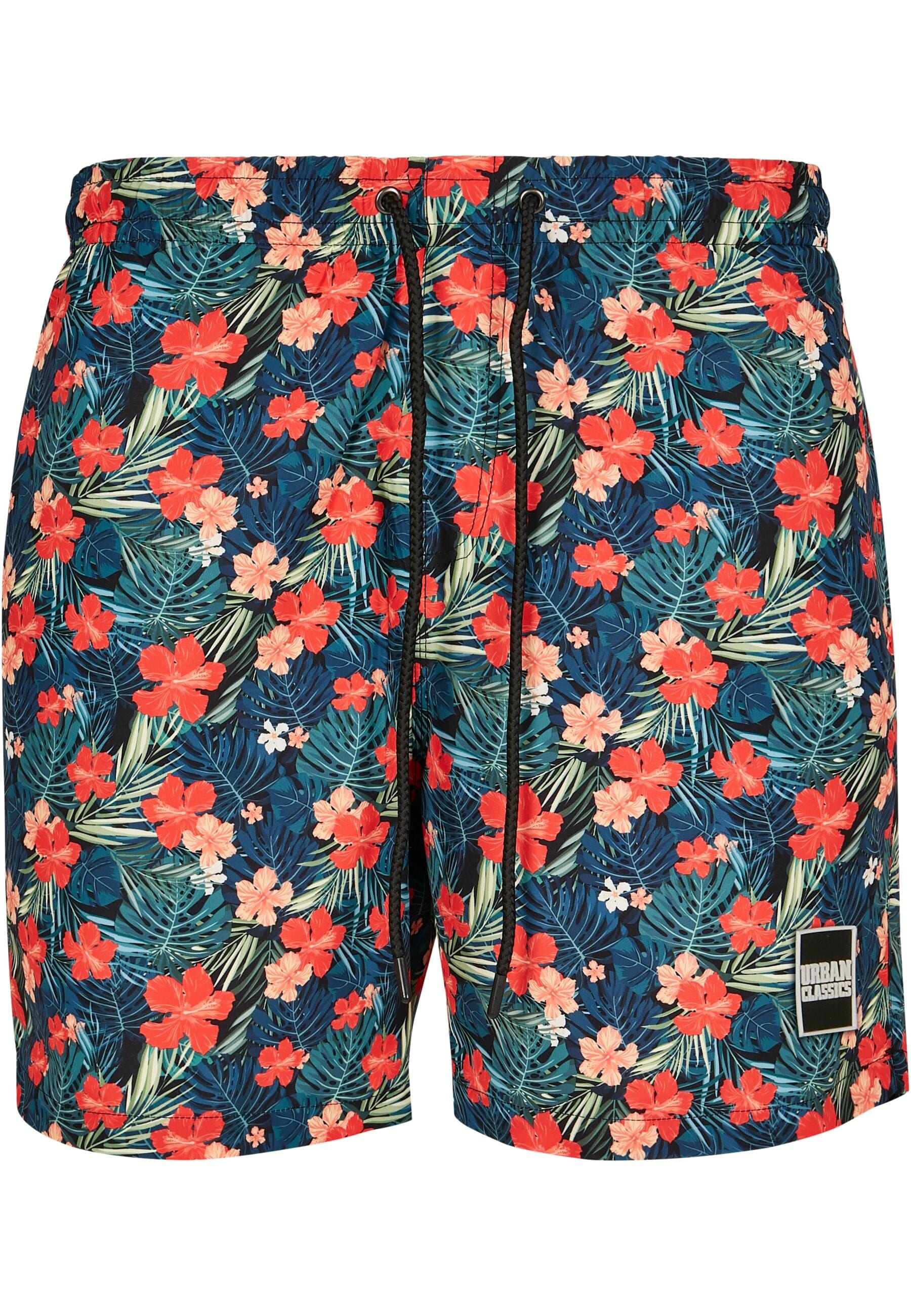 URBAN CLASSICS Badeshorts "Urban Classics Herren Pattern Swim Shorts"