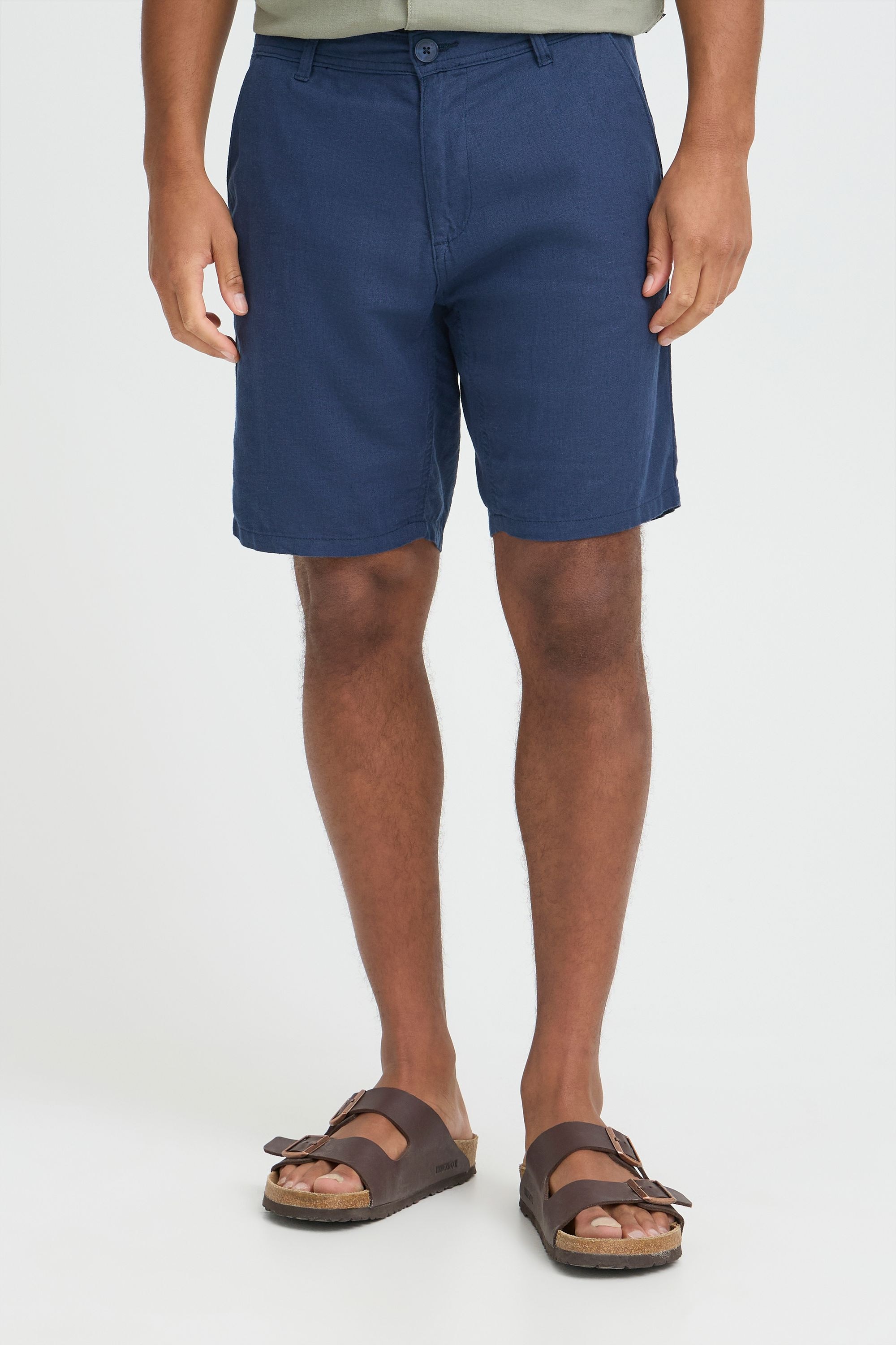 Blend Leinenhose "BHLikat" Basic Chino Shorts mit Taschen günstig online kaufen