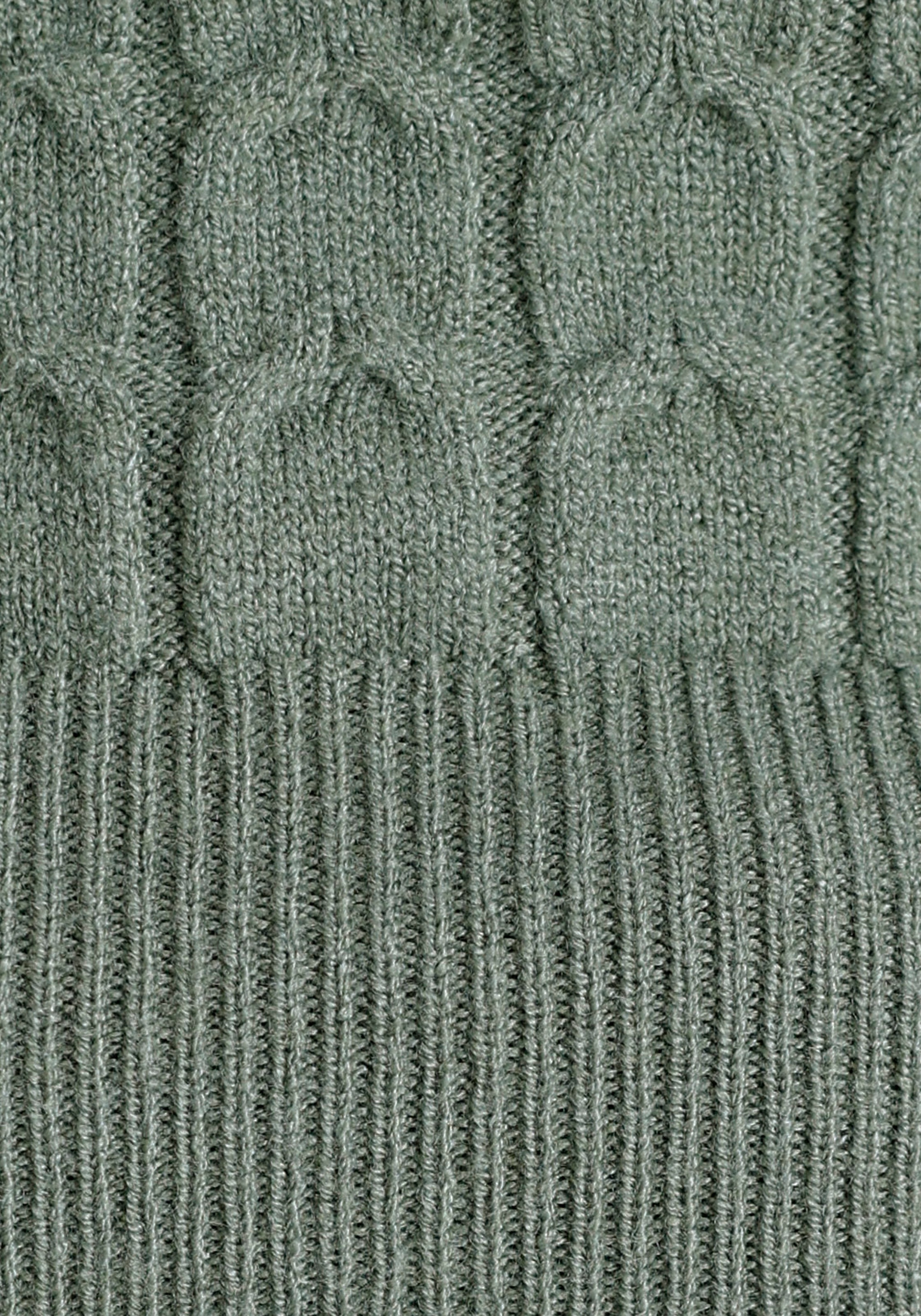 Melrose Strickpullover, mit Zopfmuster