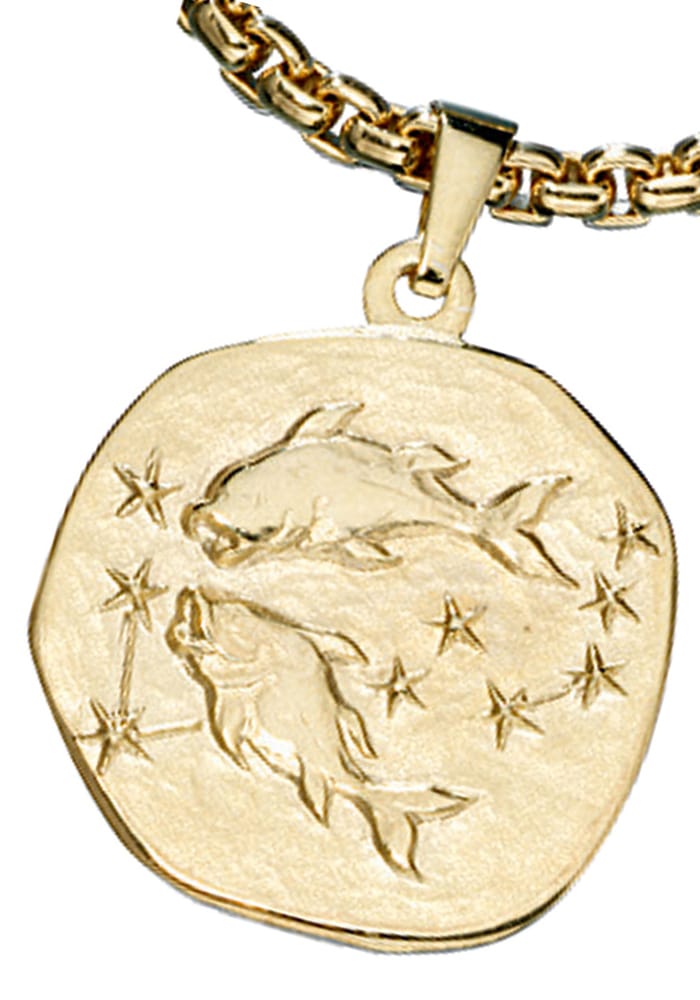 JOBO Sternzeichenanhänger »Sternzeichen Fische«, 333 Gold bestellen | BAUR | Kettenanhänger
