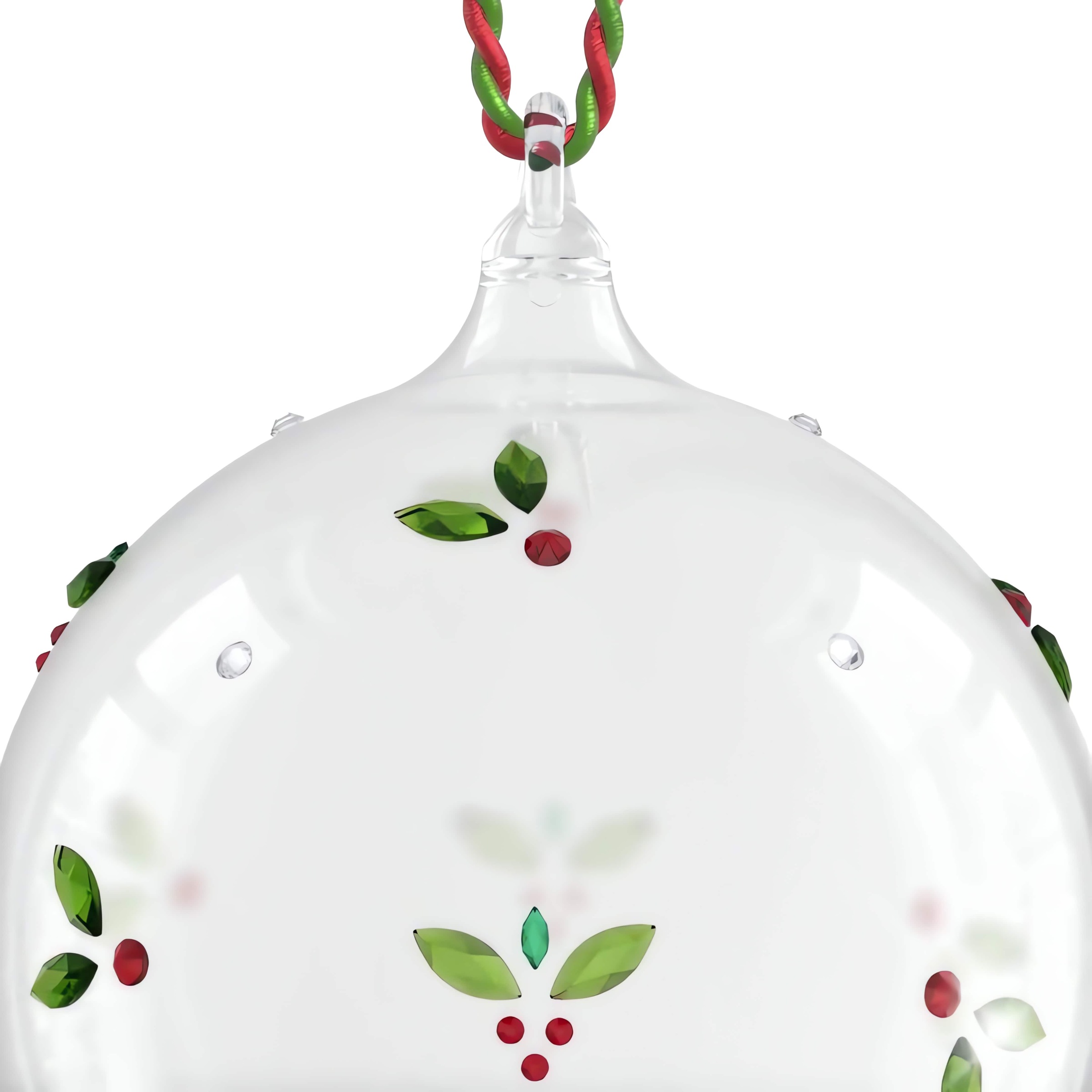 Swarovski Dekohänger »Kristallfigur Sammelfigur Holiday Cheers Misteln Weihnachtskugel« Swarovski® Kristall