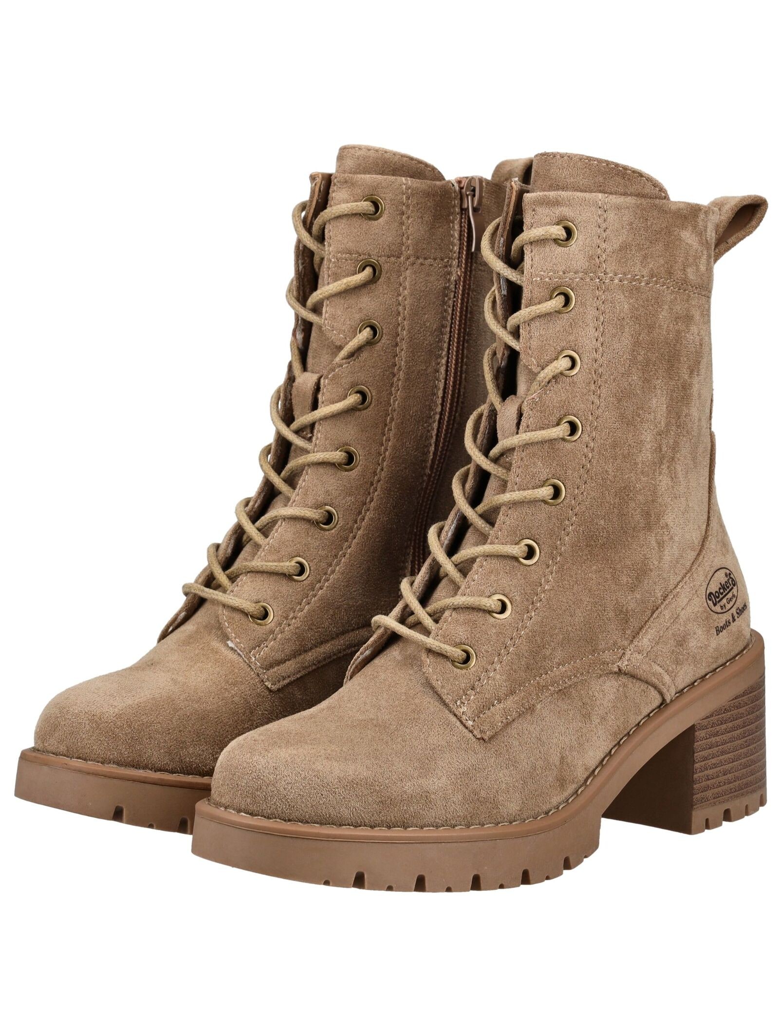 Dockers by Gerli Schnürstiefelette »Dockers by Gerli Stiefelette Lederimitat«