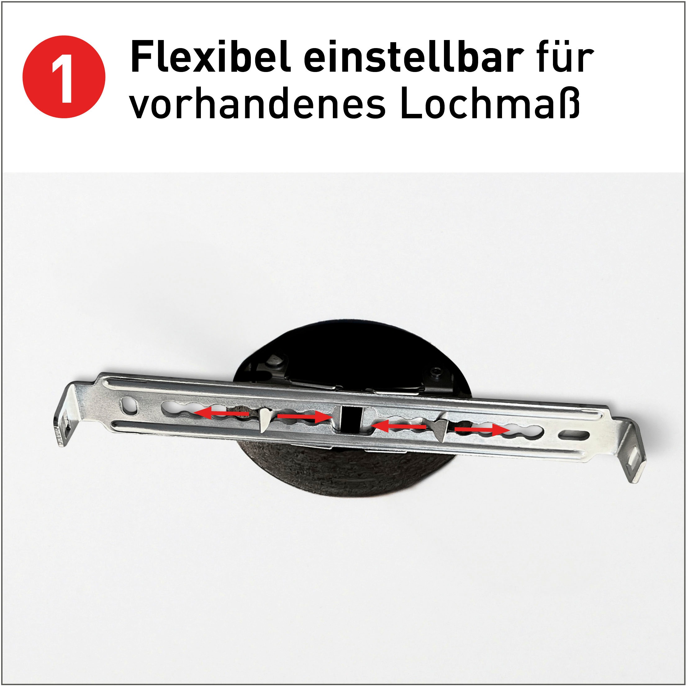 Deckenleuchte flexible »Bonus«, oder 1 BAUR Geräteschalter), Aufbau CCT-Funktion Installation flammig-flammig, näve (über LED |