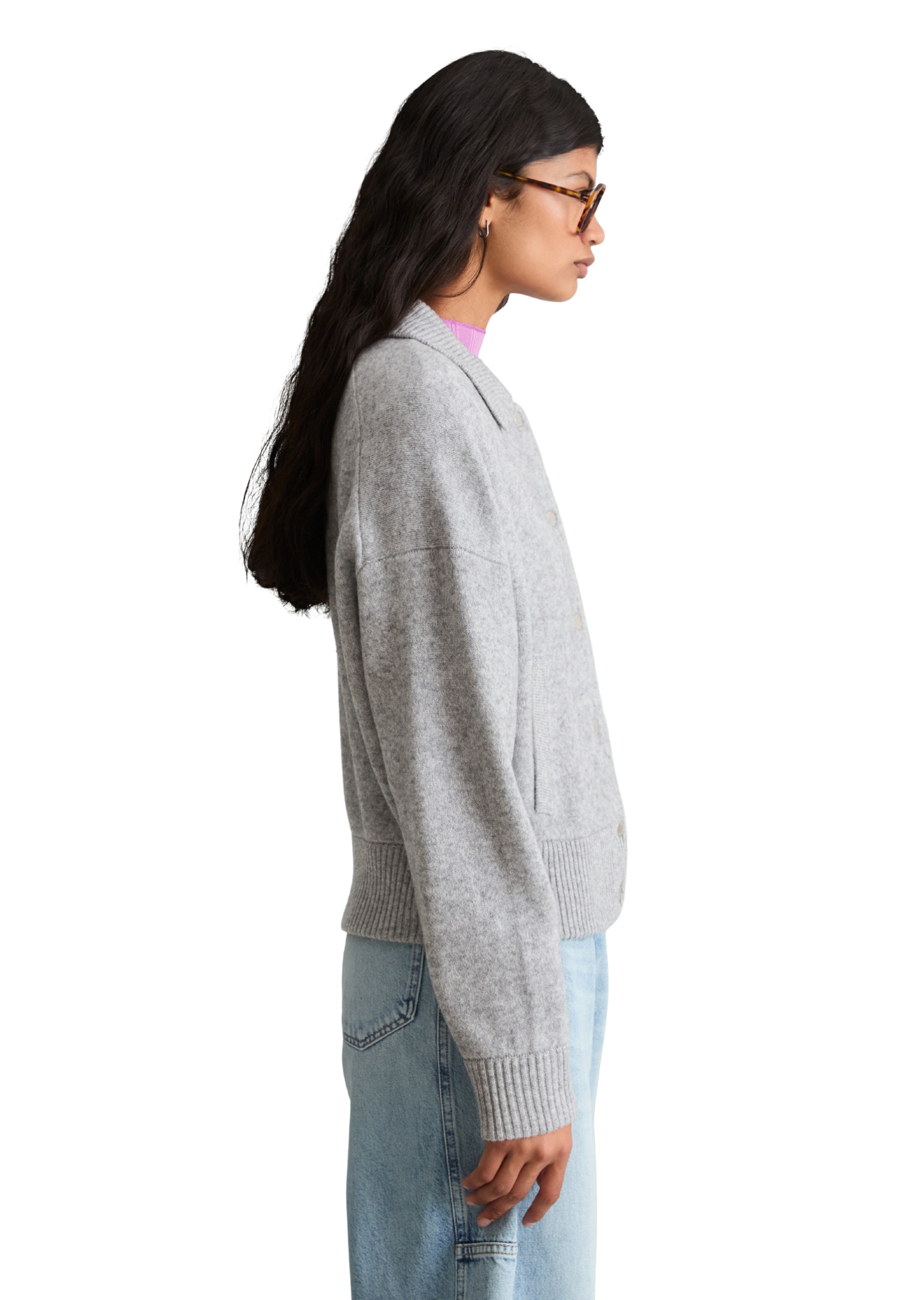 Marc O'Polo DENIM Cardigan »aus softer Schurwolle«