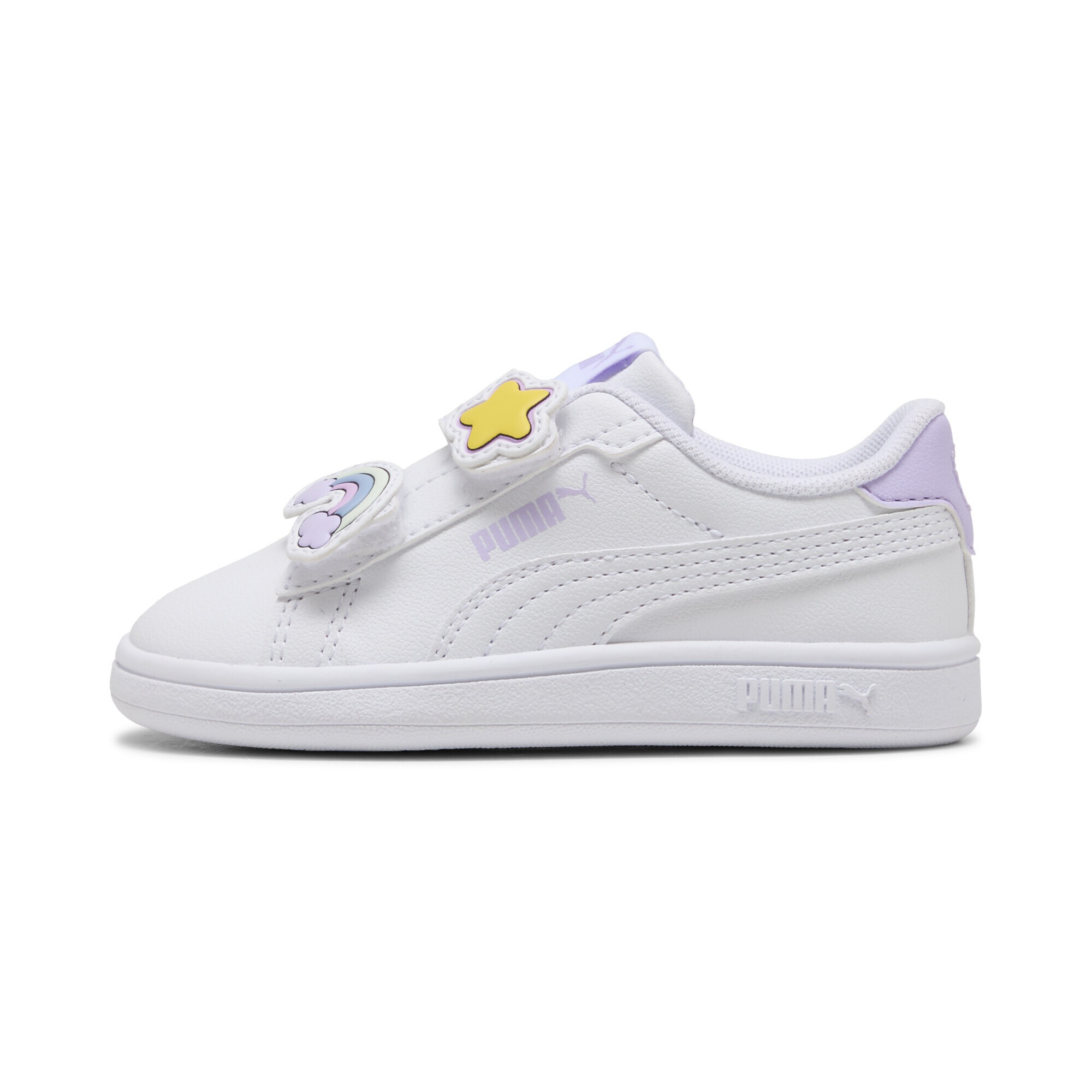 PUMA Sneaker »Smash 3.0 Badges Sneakers Mädchen«
