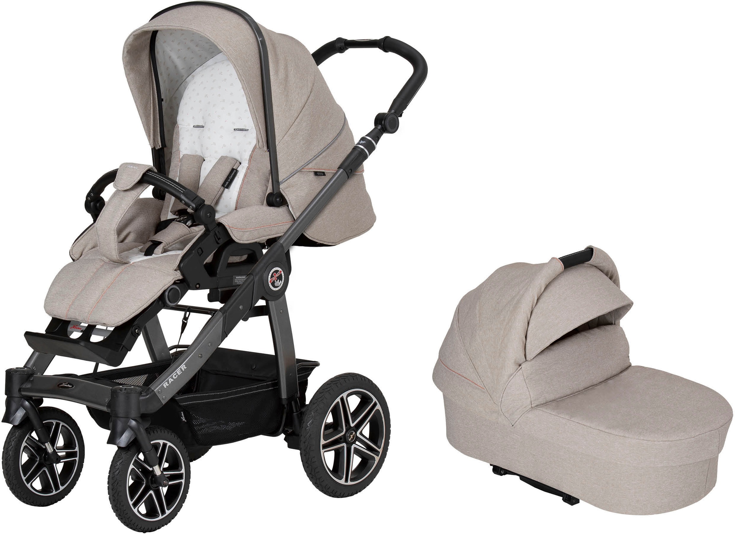 Hartan Racer GTS Kinderwagen blau weiß / umbaubar hotsell zum Buggy