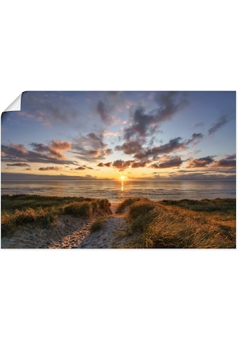 Artland Paveikslas »Sonnenuntergang ant Sylt« ...