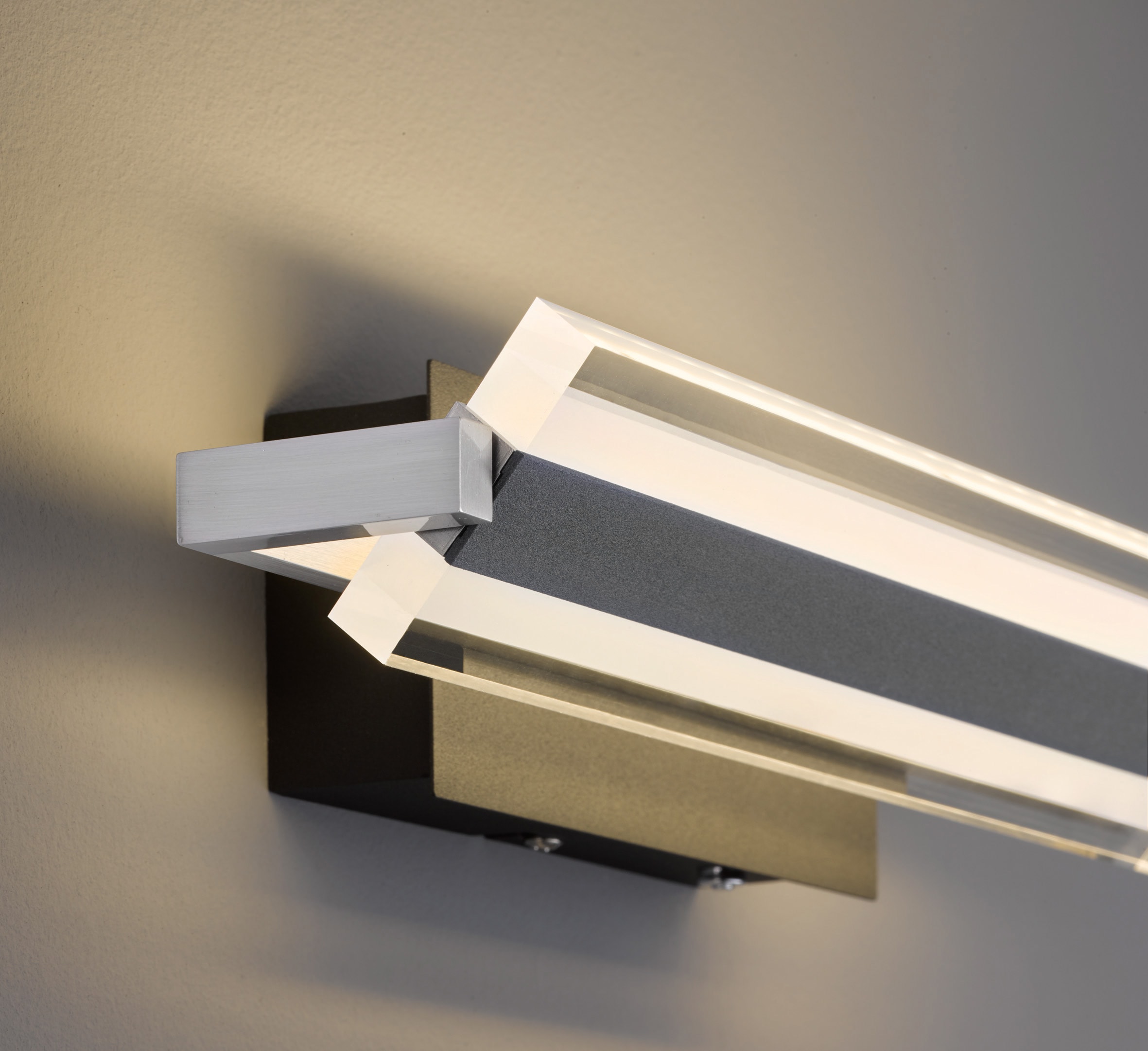 FISCHER & HONSEL LED Wandleuchte »Paros TW«, 1 flammig, Leuchtmittel LED-Modul | LED fest integriert, Tunable White Technologie Farbtemperaturen von 2700/3350/4000K