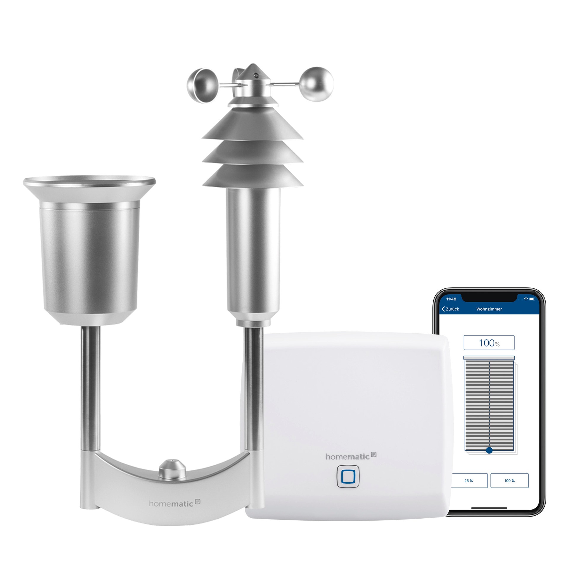 Homematic ip Wetterstation »Access Point + Wetterse...