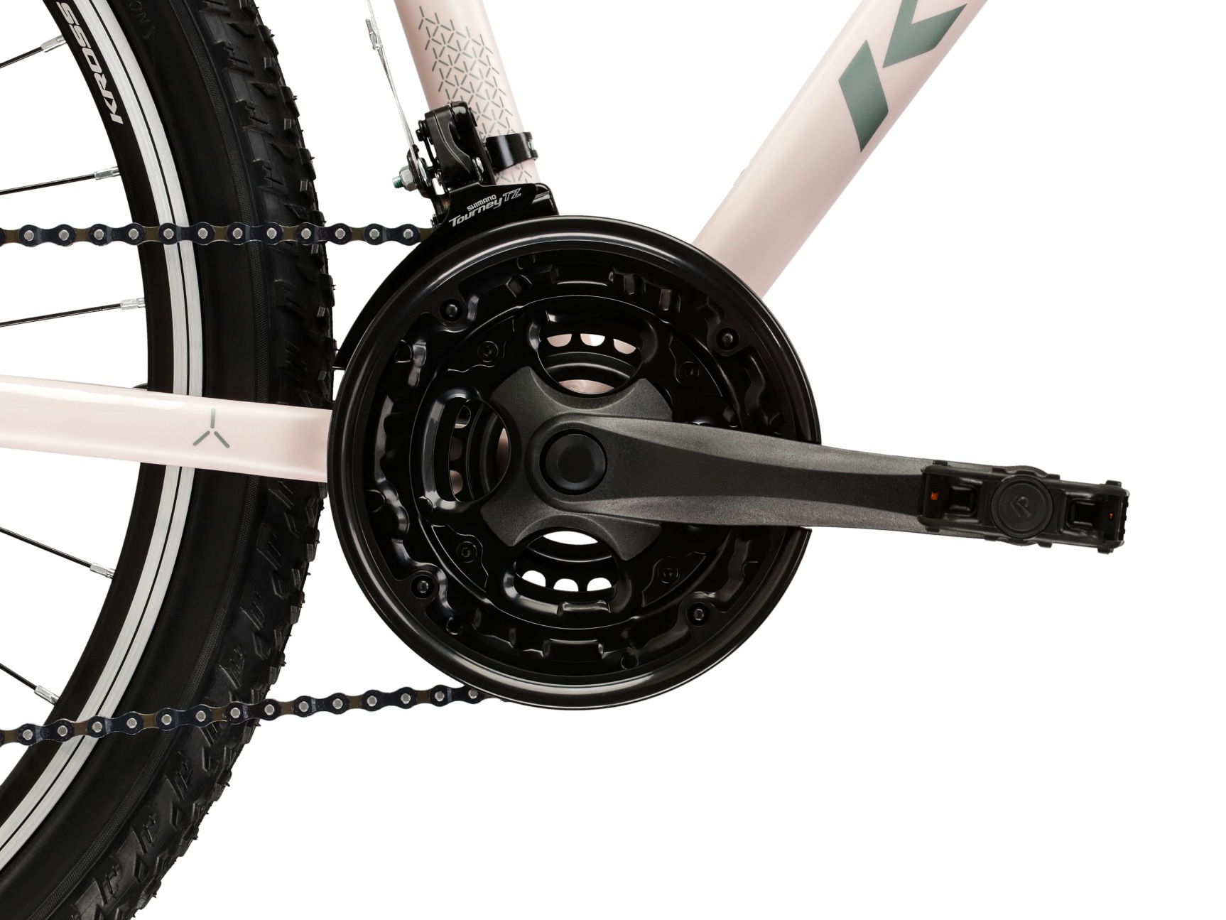 Kross Mountainbike »KROSS Mountainbike Hardtail 26" LEA 1.0 rosa 21 Gänge« 21 Gang Shimano TOURNEY TY300 Schaltwerk Kettenschaltung