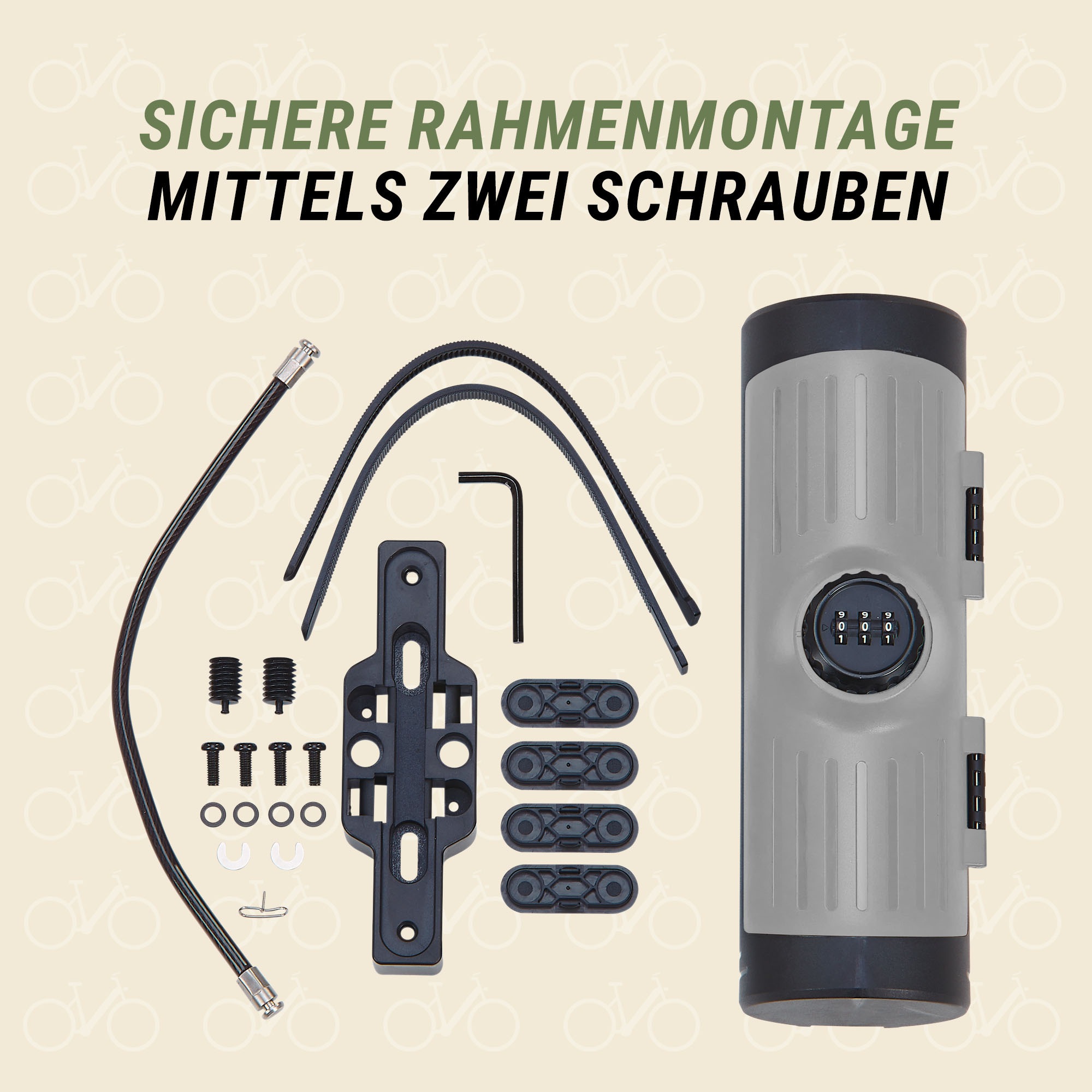 Prophete Aufbewahrungstasche »Bike Rucksack«