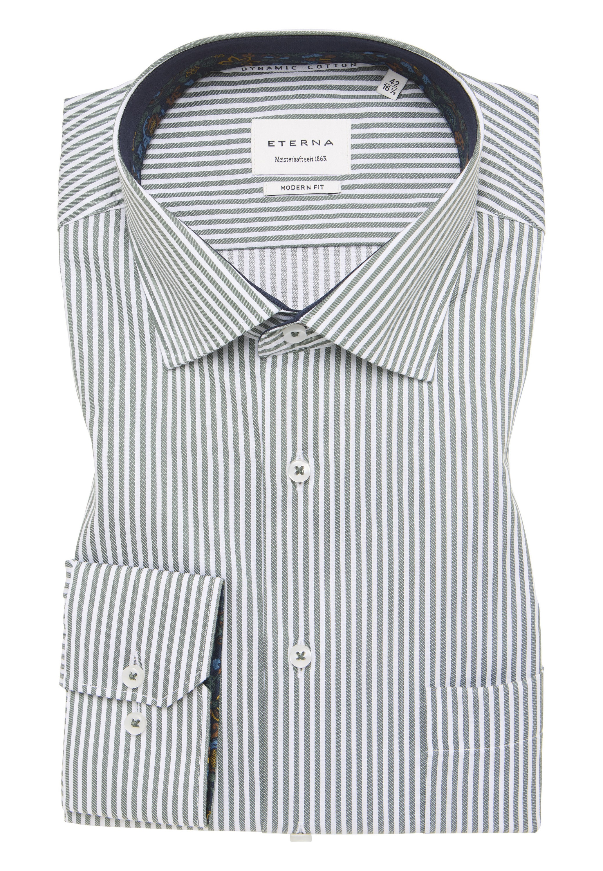 Eterna Langarmhemd »MODERN FIT« NON IRON (bügelfrei)