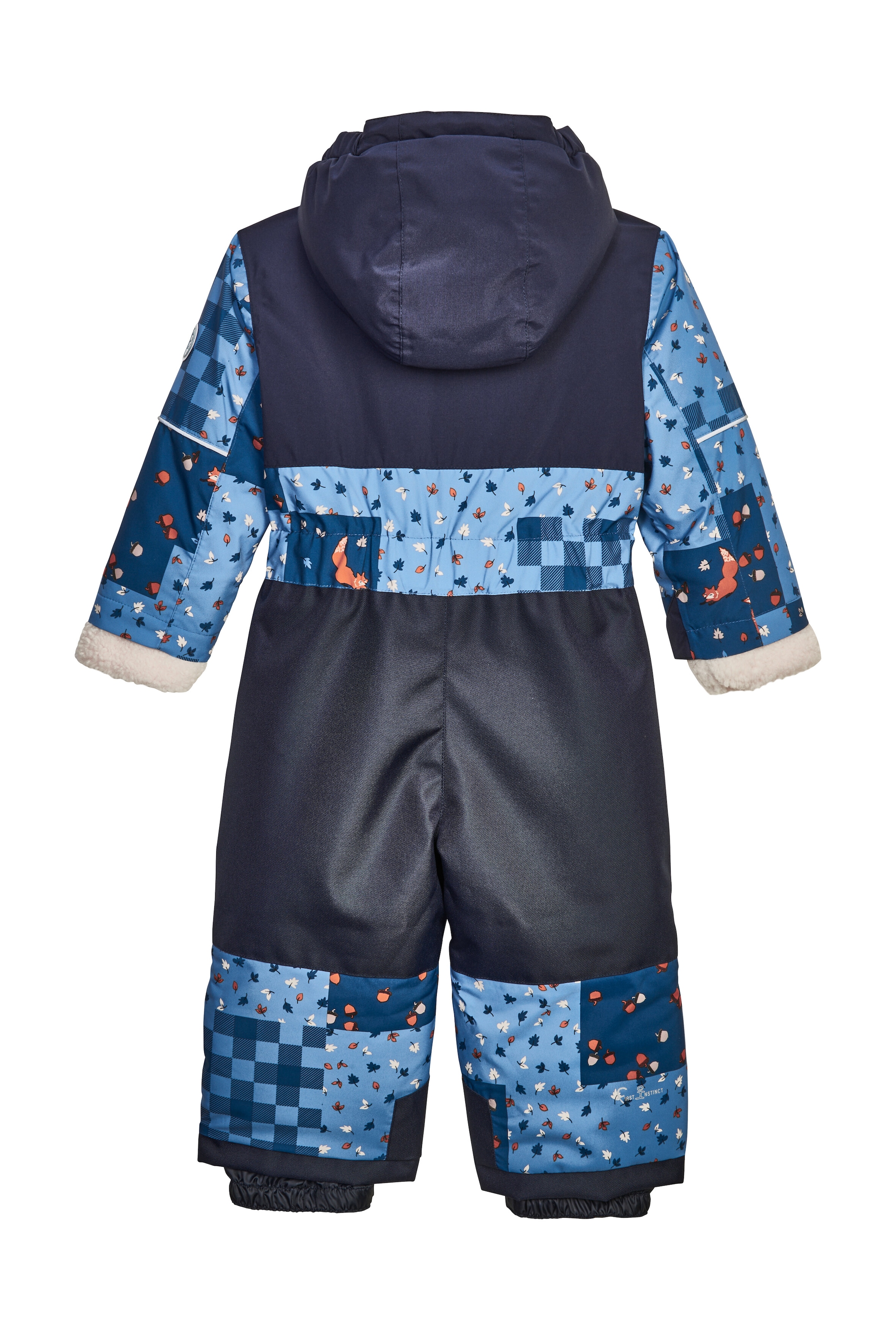 first instinct by killtec Overall »FISW 45 MNS ONPC«, Wind- und wasserdichter Skioverall mit fröhlichem Print und Teddyfleece