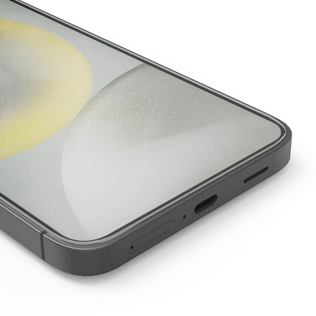 Hama Displayschutzglas »Displayschutz für Galaxy S25 Edge (Panzerglas ultraklar, Montagehilfe)«