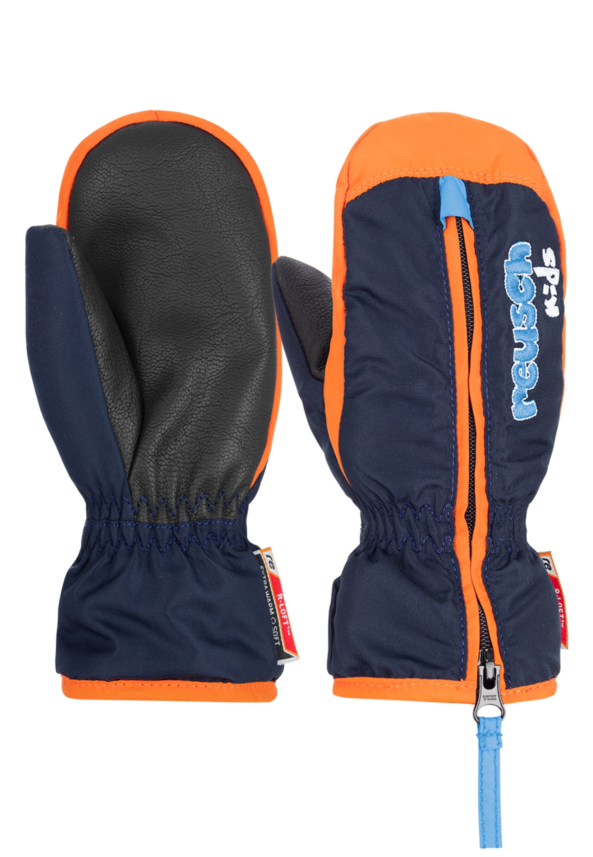 Reusch 1100000002199 "Ben Mitten" mit praktischem Reißverschluss