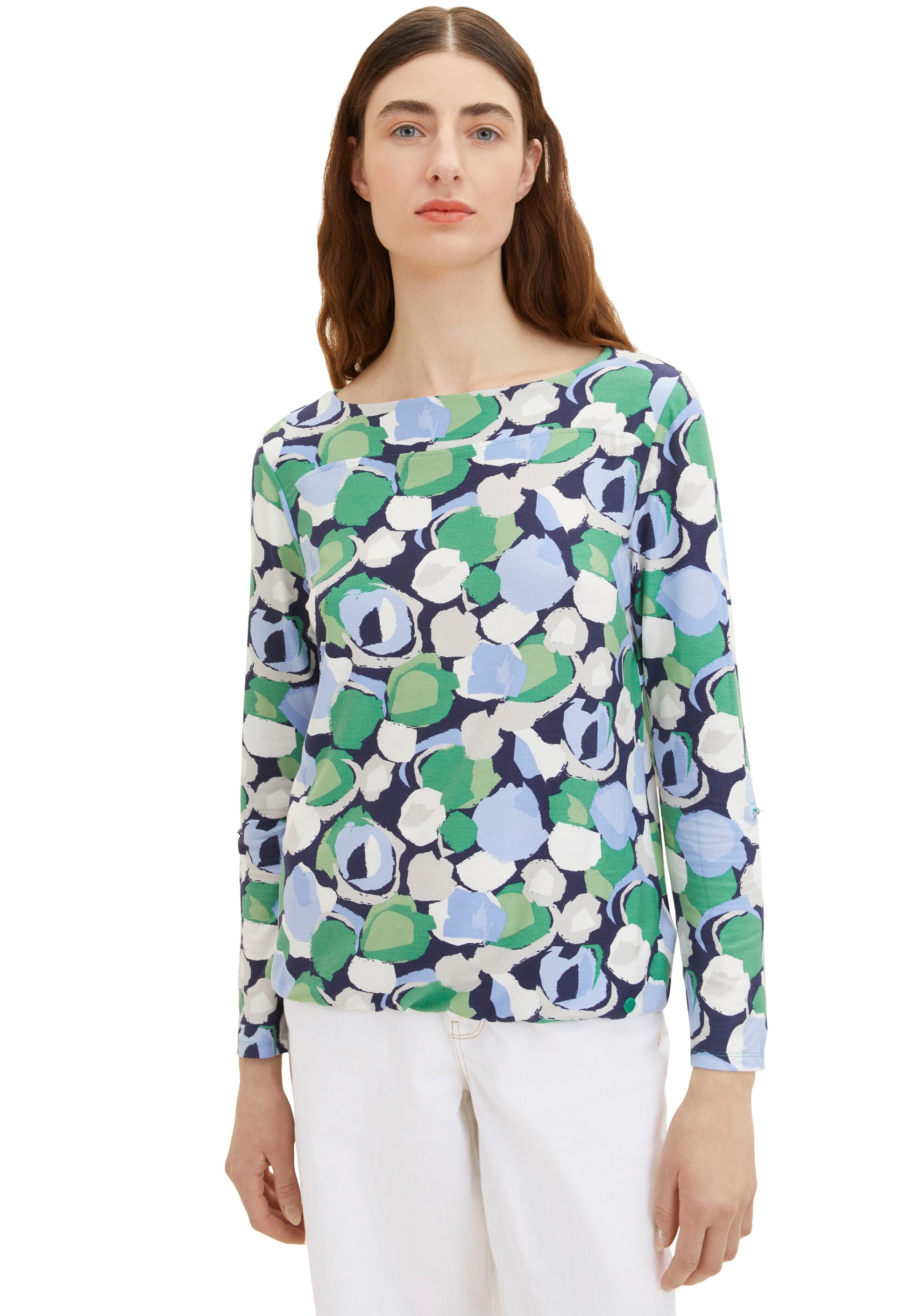 TOM TAILOR Print-Shirt »Tom Tailor BAUR | online Floral-Design im kaufen Damen Print-Shirt«