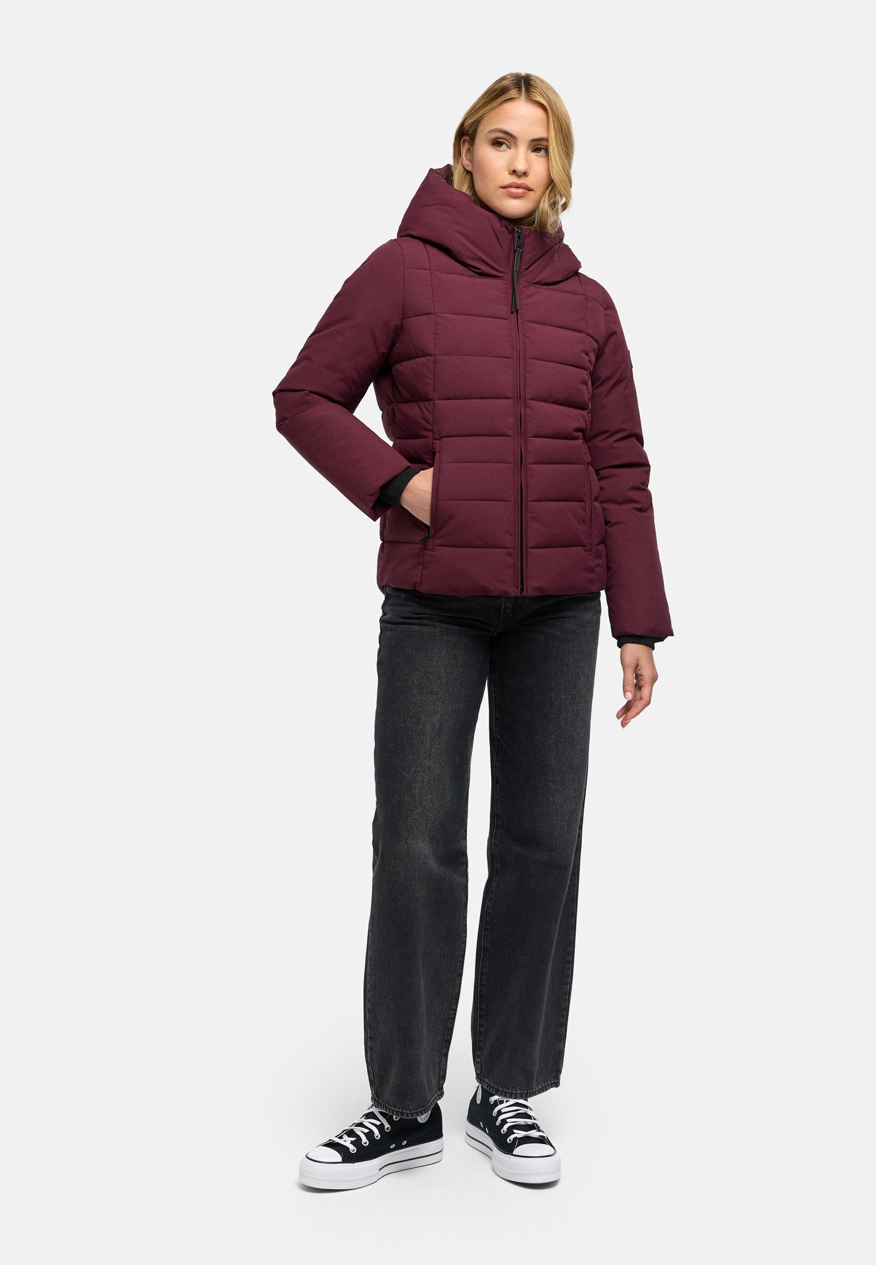 Navahoo Outdoorjacke »Stepptänzchen XIV« mit Kapuze Warme Damen Steppjacke mit Kapuze
