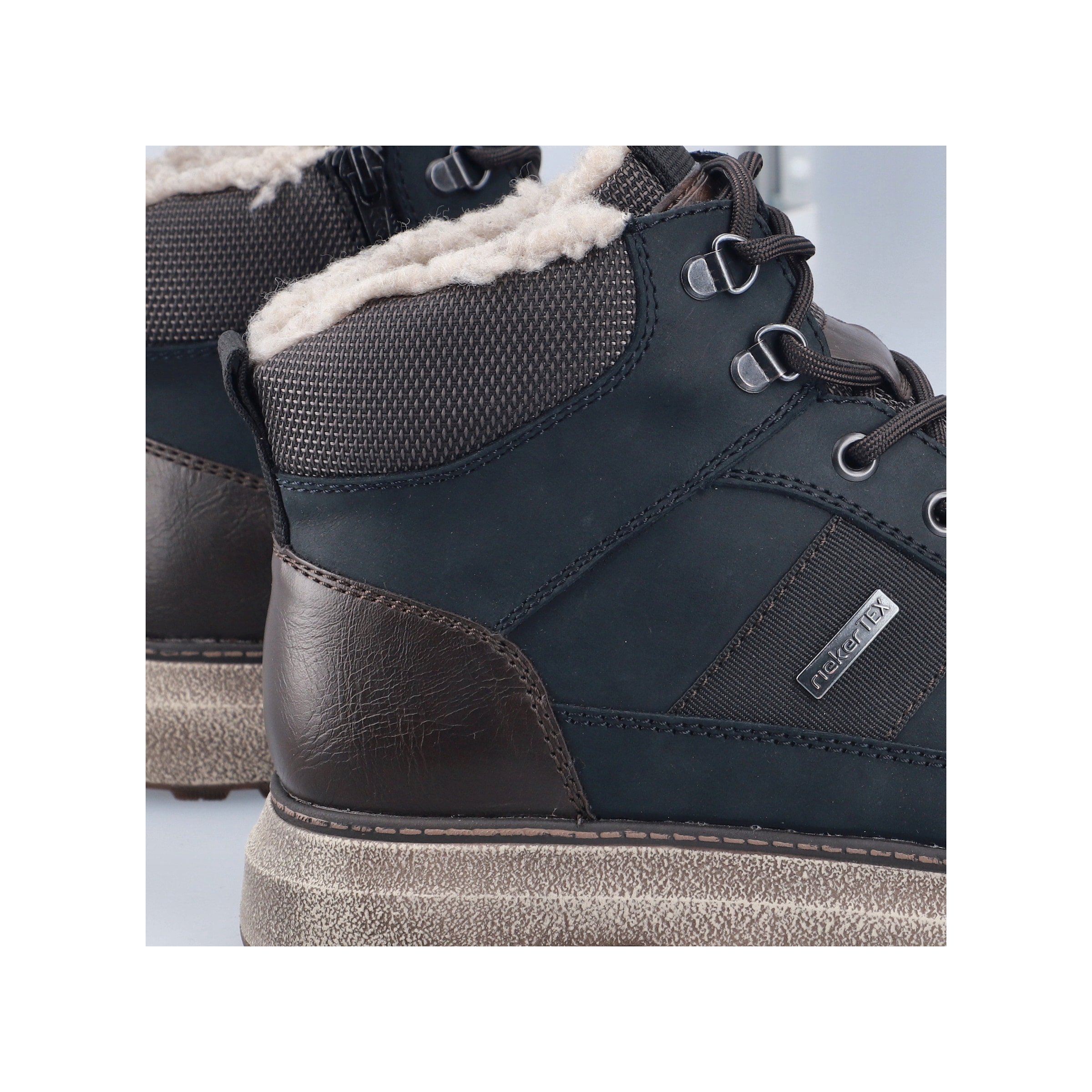 Rieker Winterboots  Schnürboots mit wasserabweisender riekerTEX-Membran