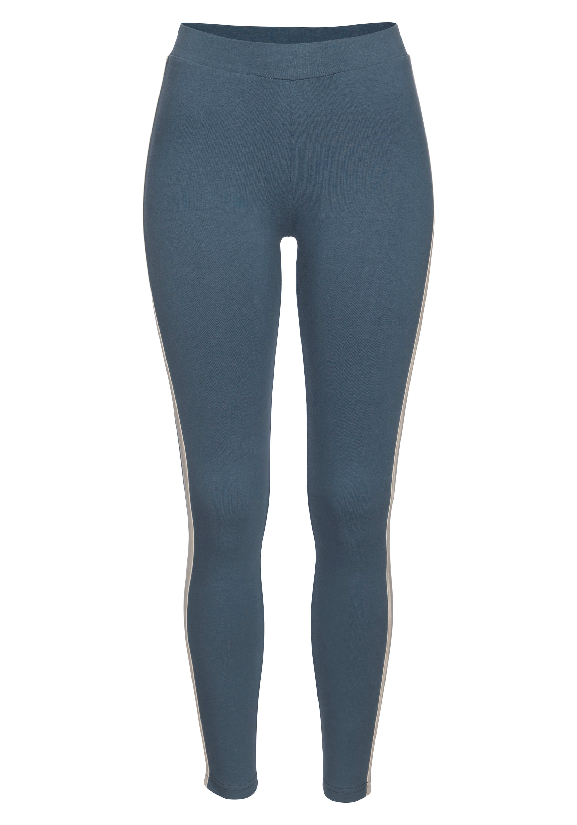 H.I.S Leggings, mit schmalen Seitenstreifen