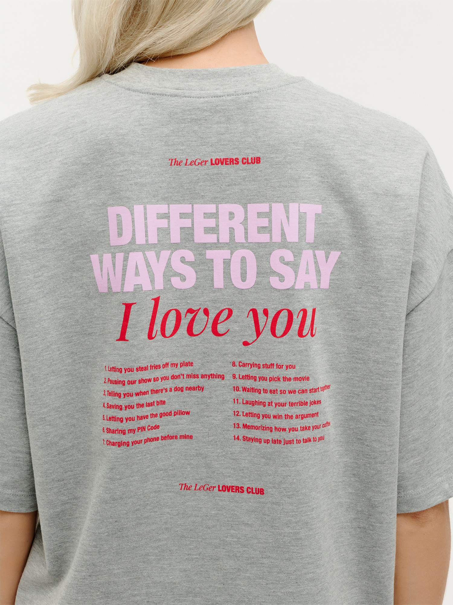 LeGer T-Shirt »Lotte, LeGer by Lena Gercke« großer Rückenprint, locker geschnitten