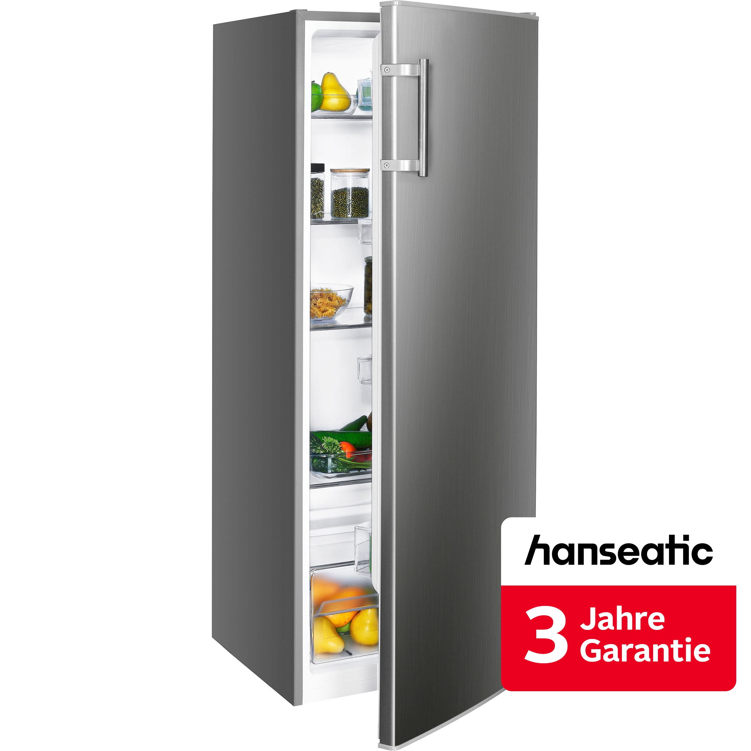 Hanseatic Kühlschrank "HKS14355EI" 142,6 cm hoch 54,4 cm breit inkl. 3 Jahre Herstellergarantie