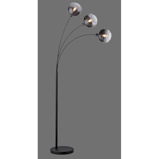 JUST LIGHT Stehlampe »ZEA«, 3 flammig-flammig, ExklusiveE14 | BAUR