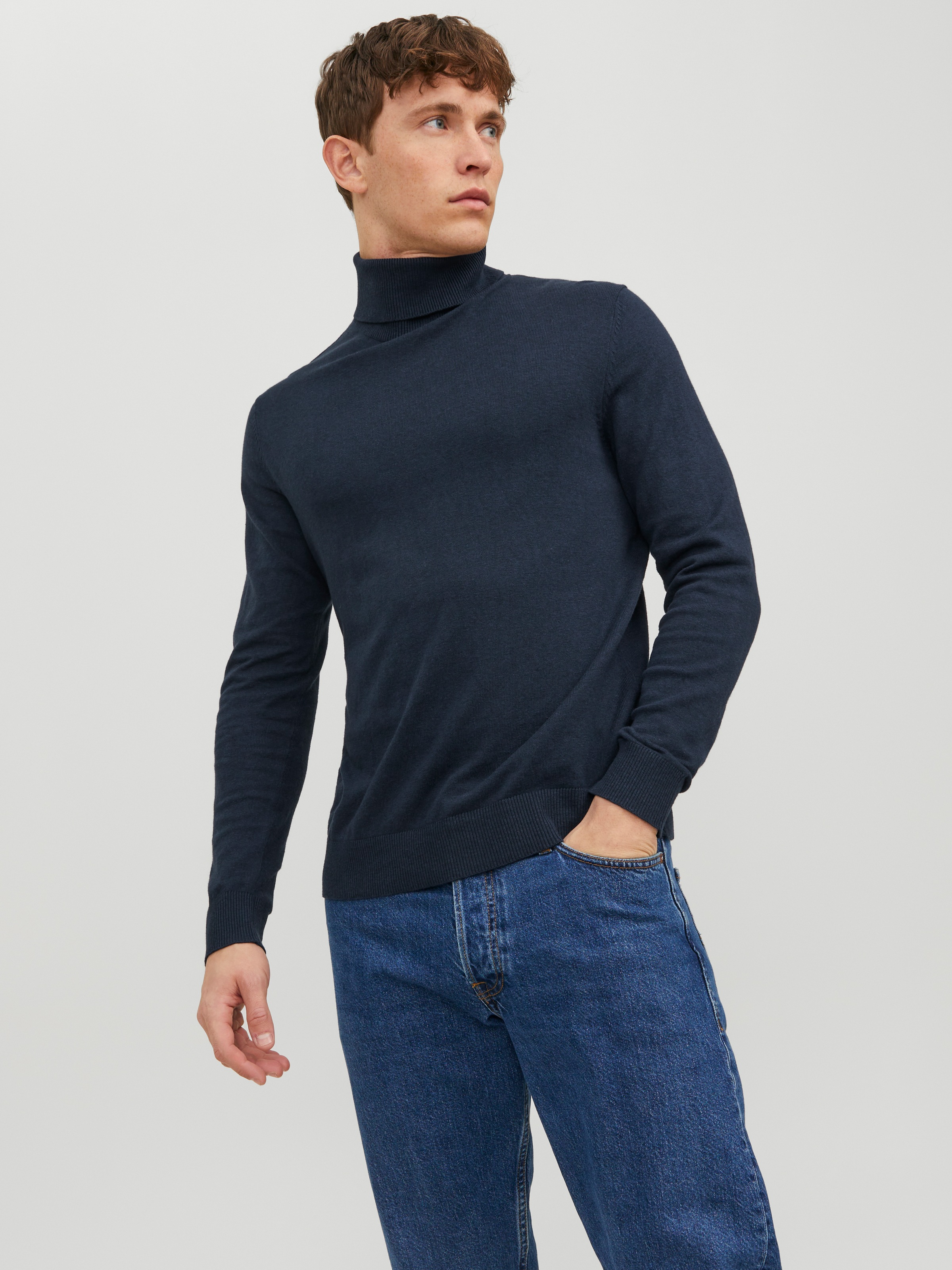 Jack & Jones Rollkragenpullover "Emil Knit Roll" günstig online kaufen