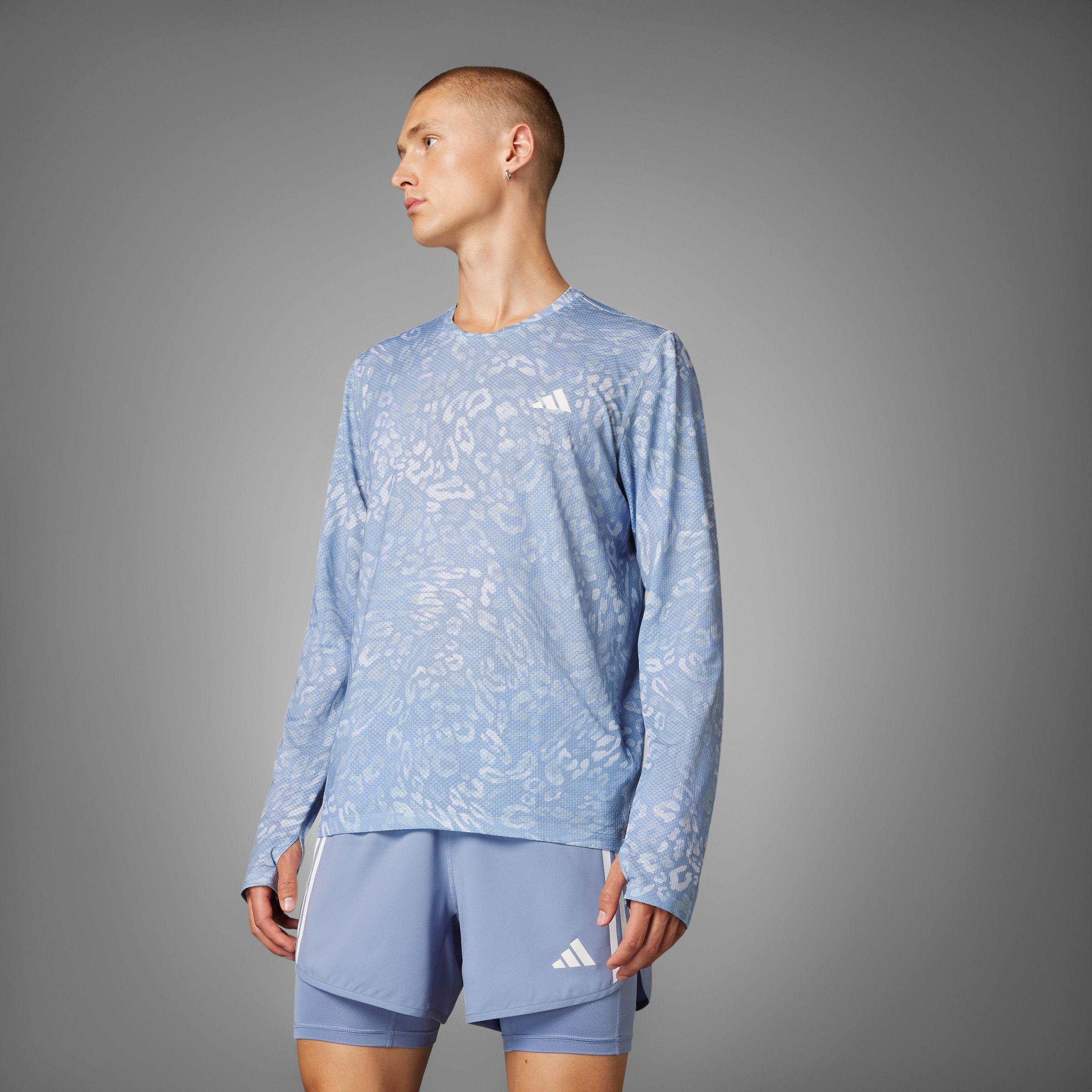 adidas Performance Laufshirt »OTR E AOP LS M«