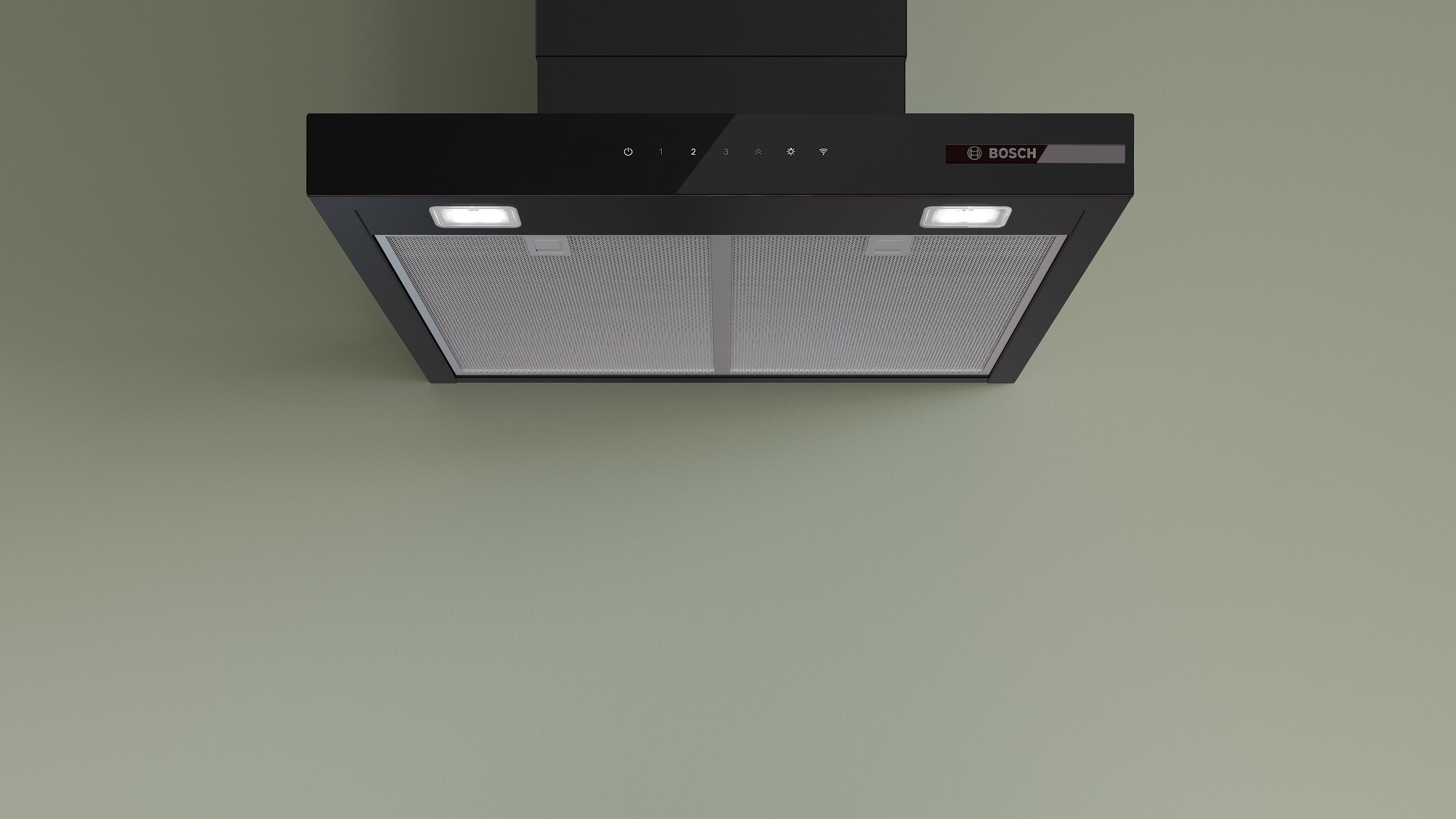 Bosch DWB67DN60 Wall Hood Black 59.8cm 2