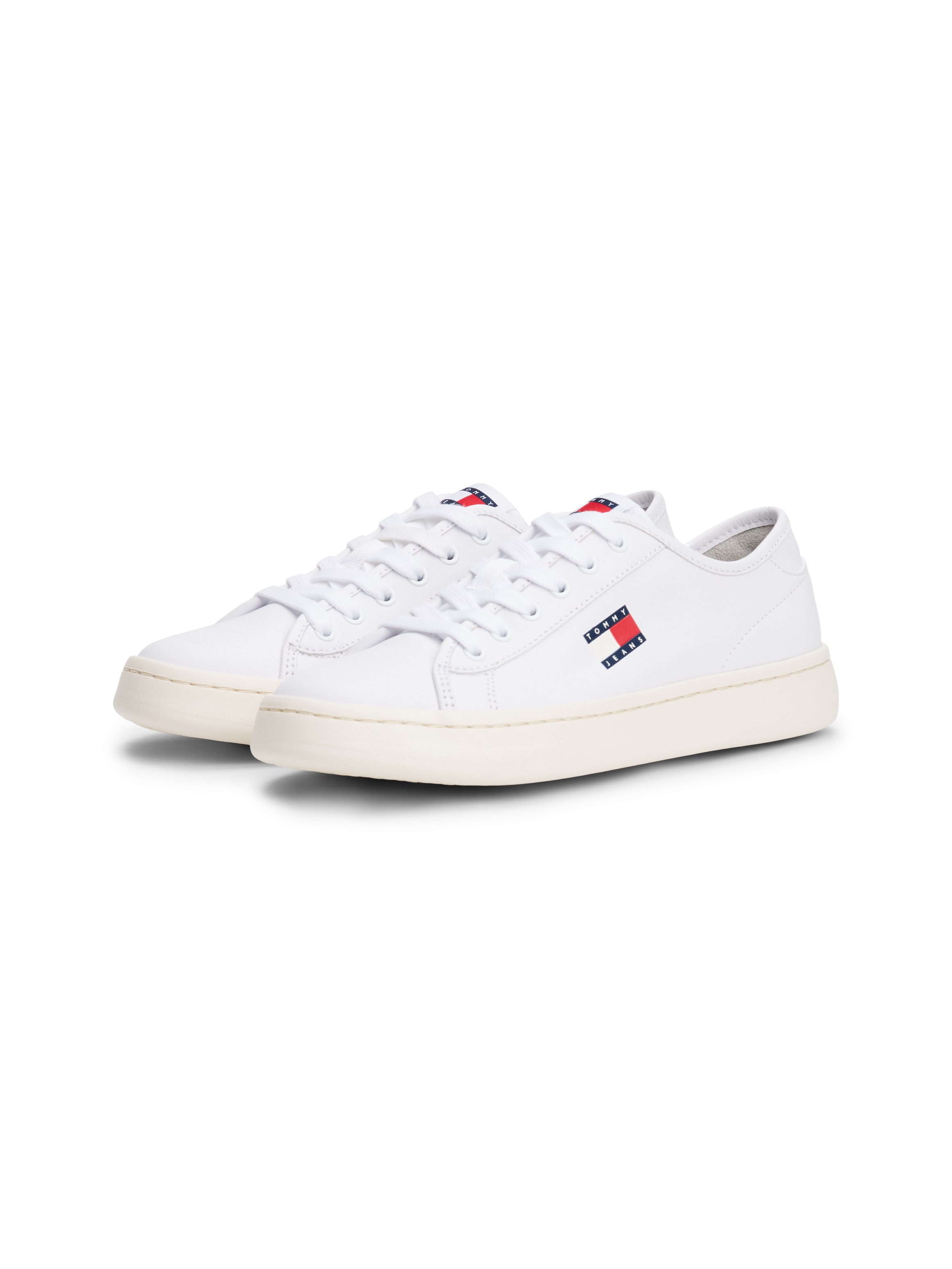 Tommy Jeans Plateausneaker "TJW LIGHTWEIGHT COURT SNEAKER", Freizeitschuh, günstig online kaufen