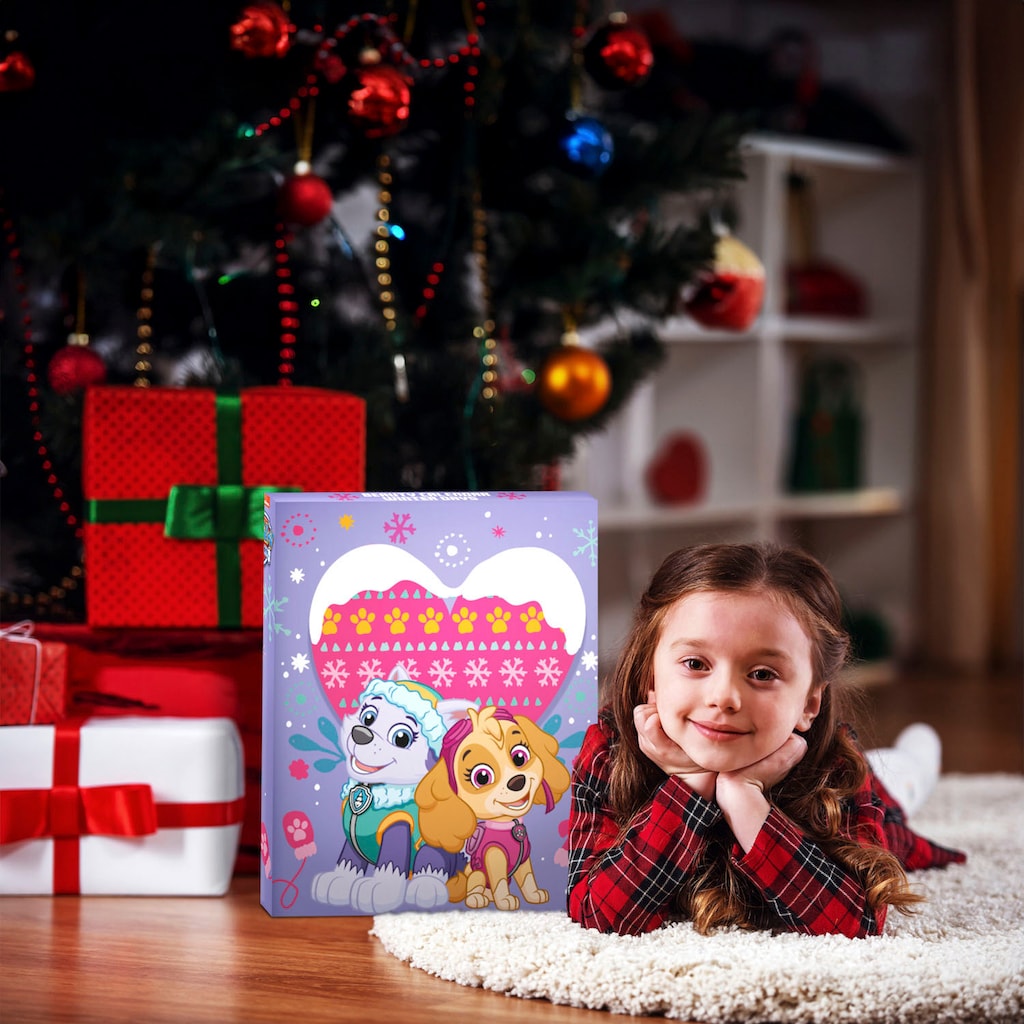 PAW PATROL Adventskalender »PAW Patrol Beauty Calendar 'PAWsome holidays'«, ab 6 Jahren