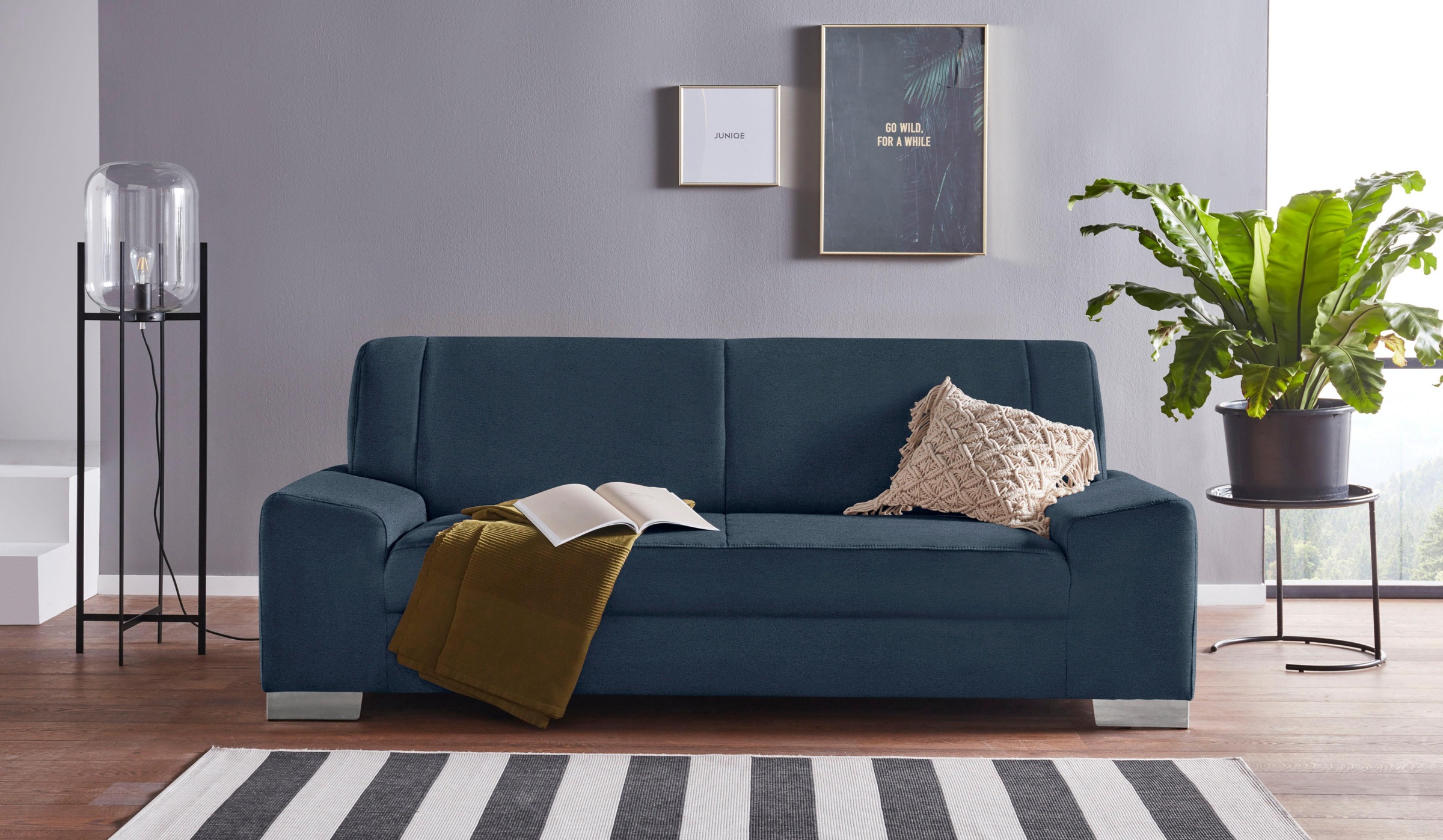 DOMO collection 2-Sitzer »Anzio«, Wahlweise mit Federkern