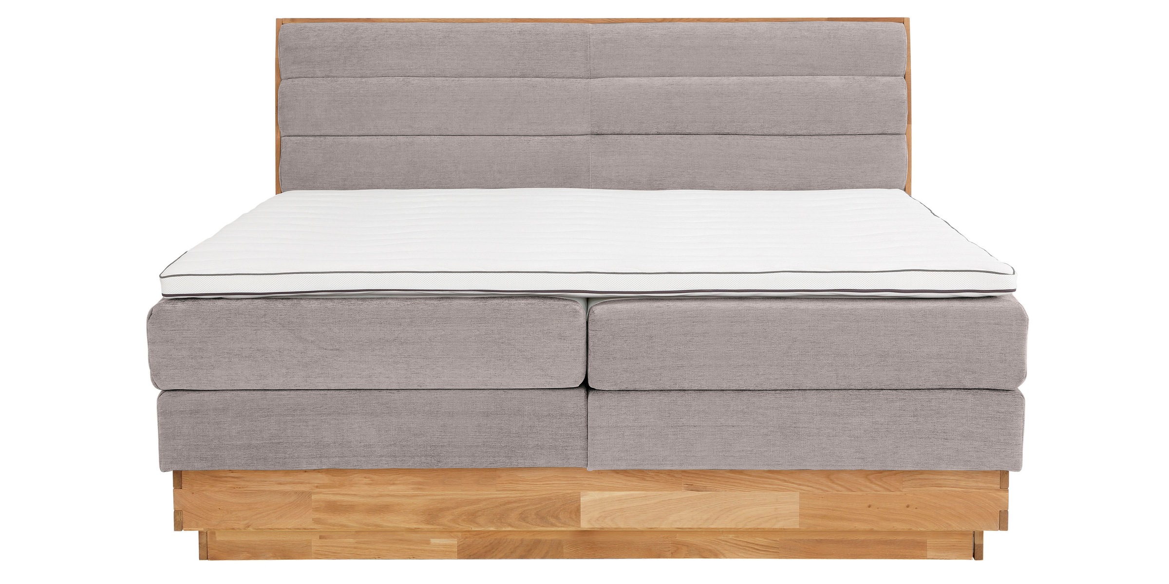 Thumbnail - OTTO products Boxspringbett "Jenna", ohne LED-Beleuchtung, mit zertifizierten, recycelten Bezugsstoffen