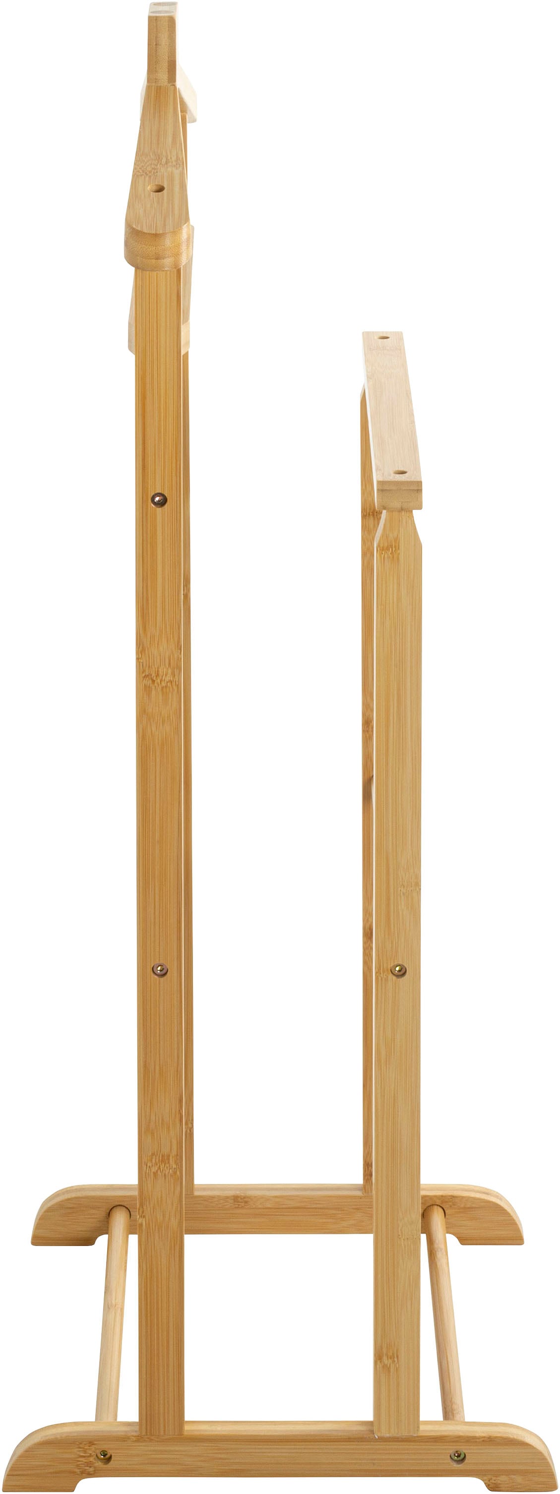 HAKU Herrendiener »Anzugständer, Dressboy, Kleiderboy, Kleiderbutler, Stiller Diener« freiform - aus Bambus natur -B/T/H 48/35/96 cm