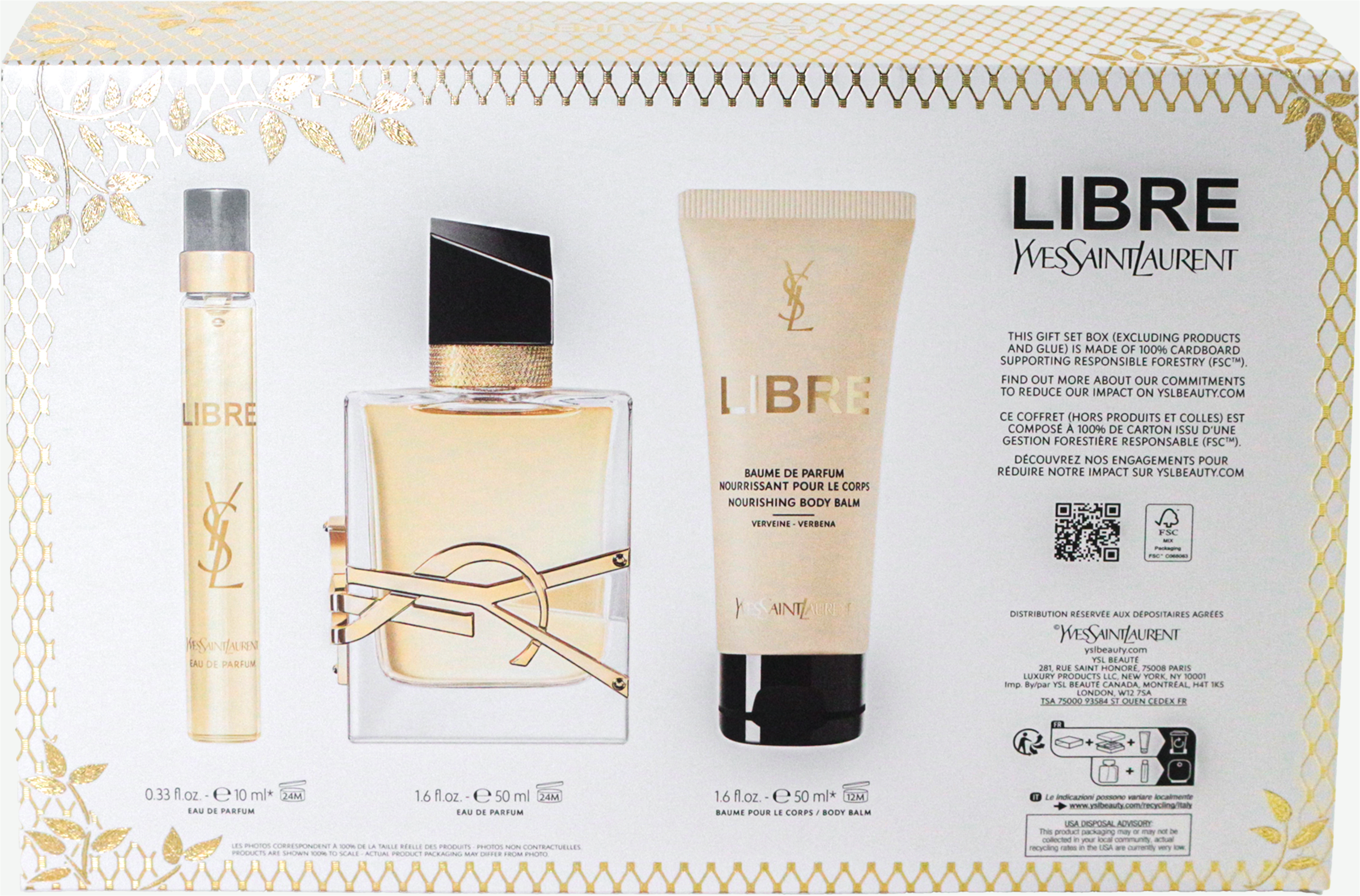 YVES SAINT LAURENT Duft-Set »Yves Saint Laurent Libre«, (Set, 3 tlg.)