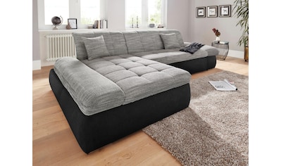 Ecksofa »PB Moric wahlweise mit Bettfunktion + Armteilverstellung, L-Form«