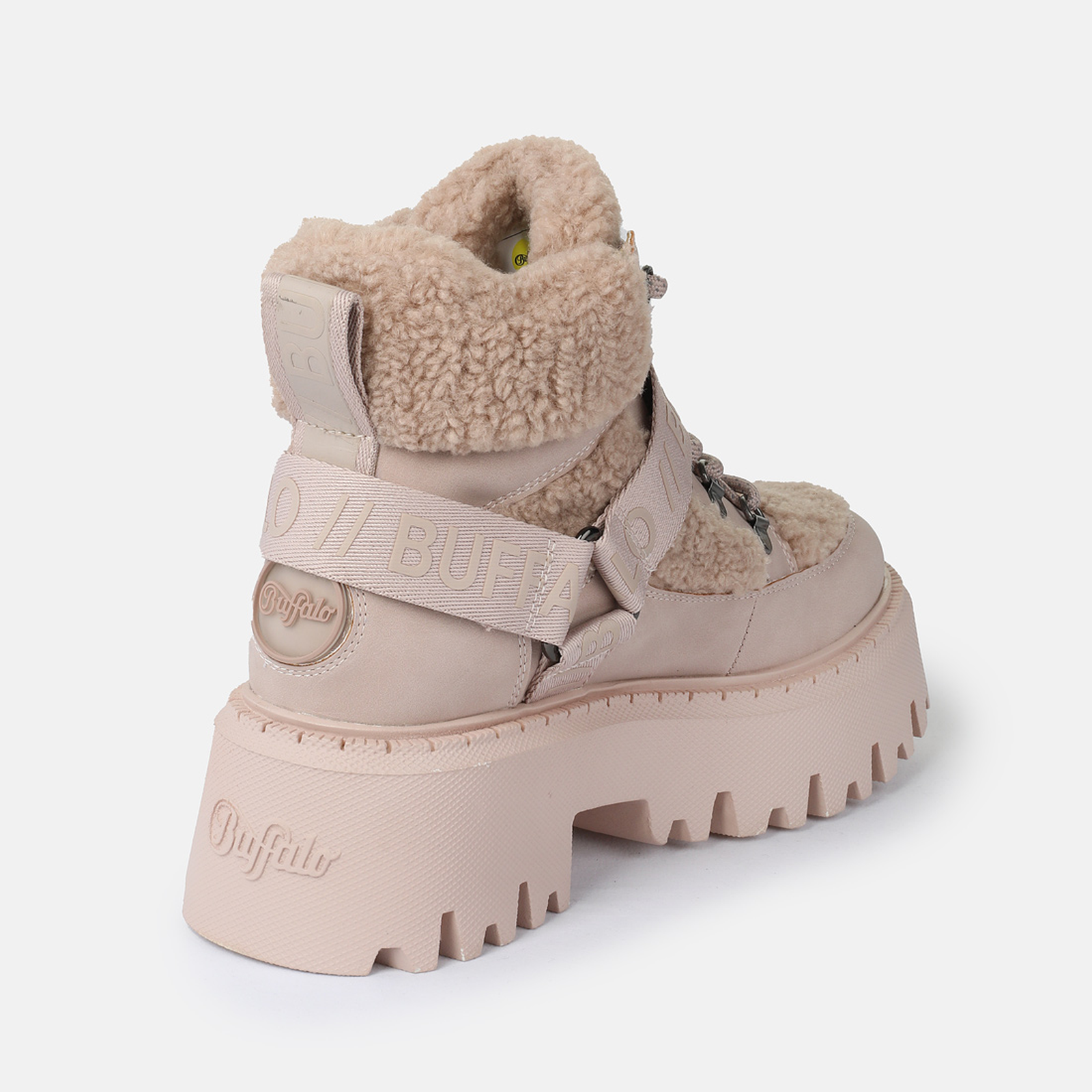 Buffalo Winterboots  Plateauboots, Steifelette, Schnürboots mit Fellimitat
