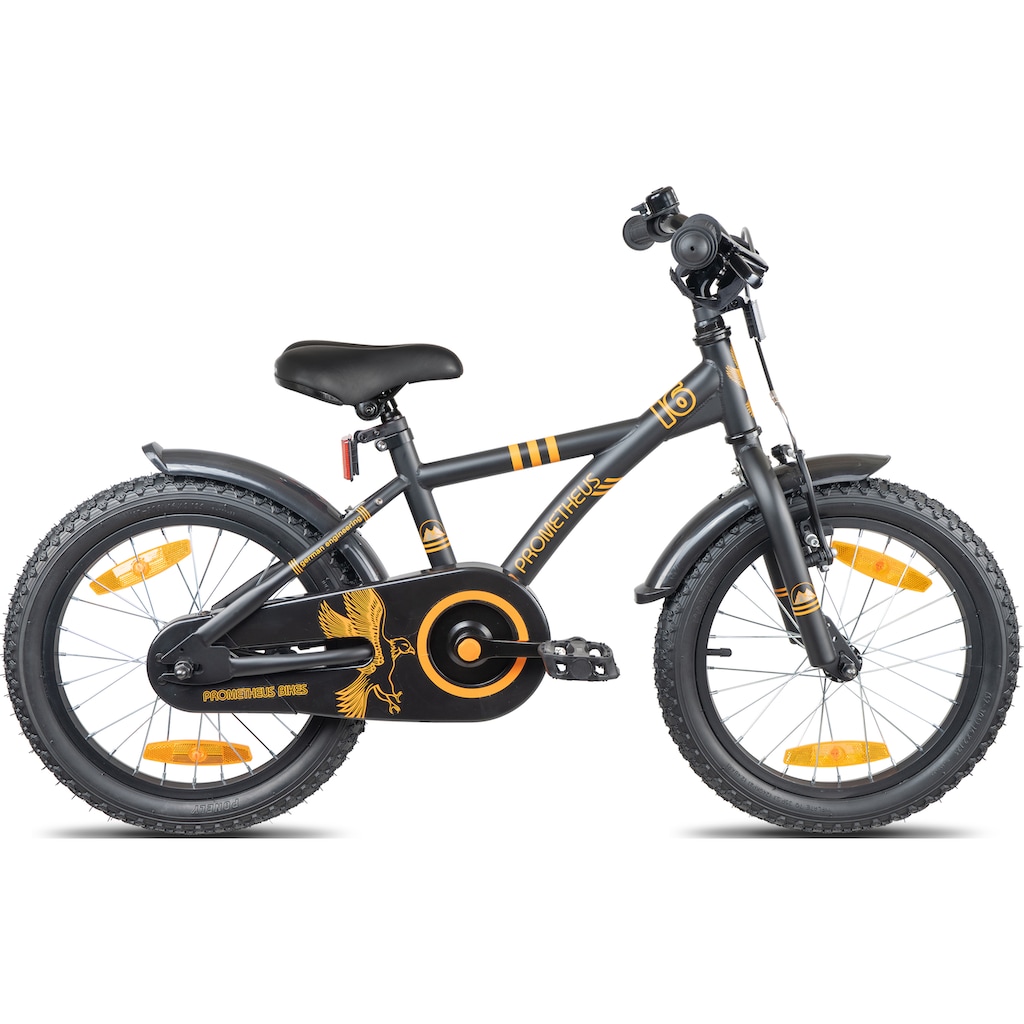 PROMETHEUS BICYCLES Kinderfahrrad »BLACK Hawk«, 1 Gang, ohne Schaltung