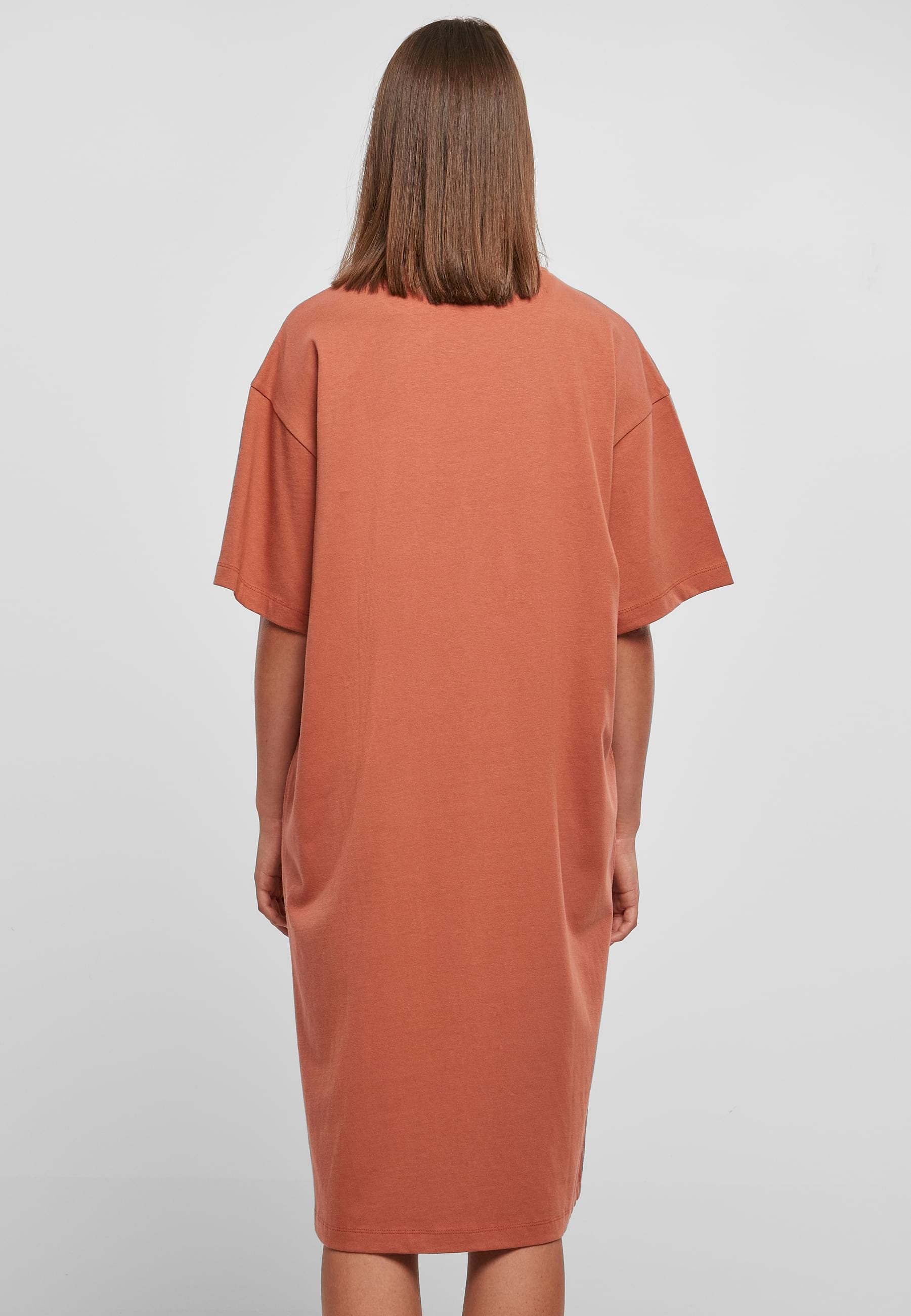 URBAN CLASSICS Shirtkleid »Urban Classics Damen Ladies Organic Long Oversized Tee Dress«, (1 tlg.)