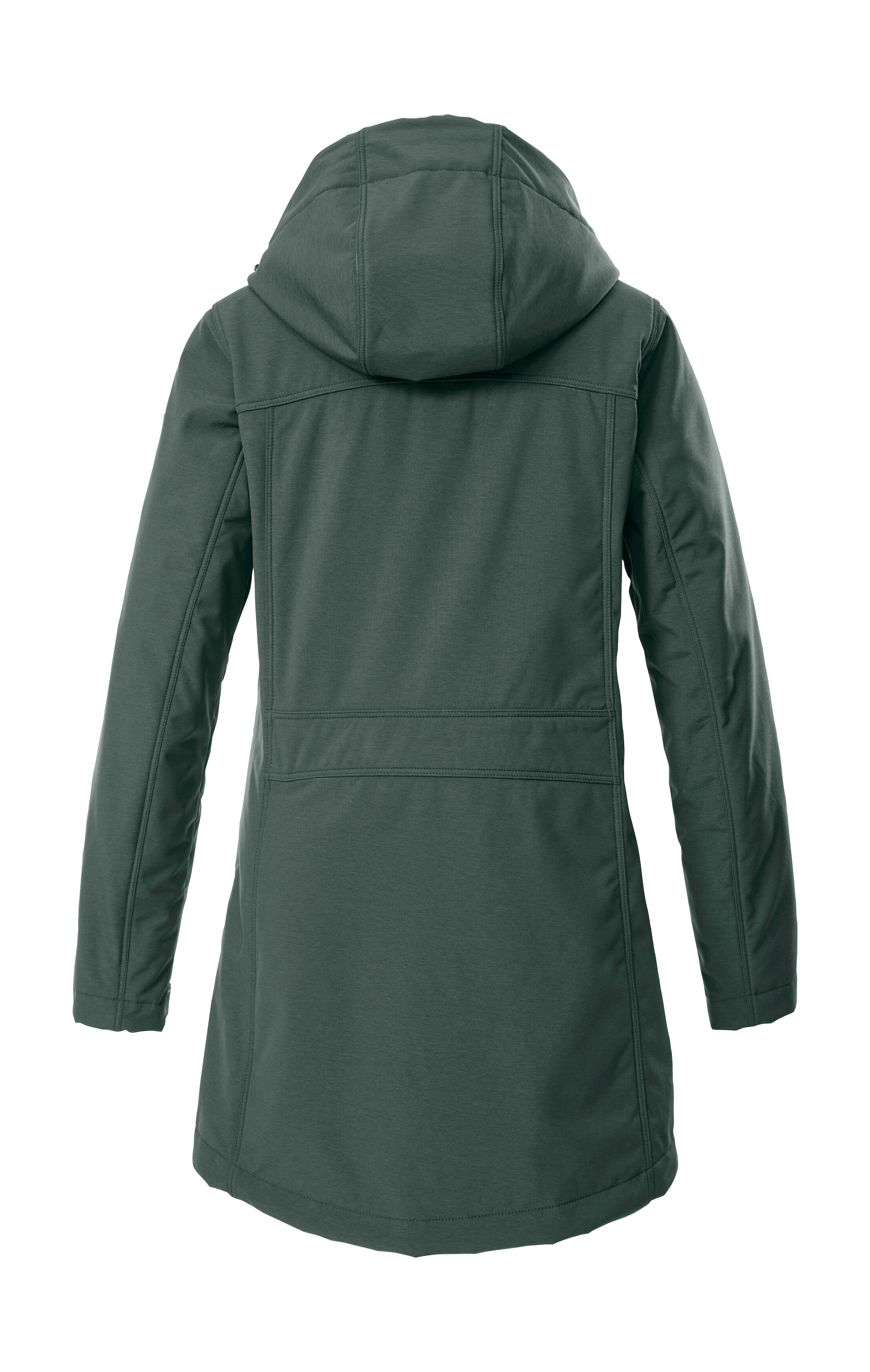G.I.G.A. DX by killtec Softshellparka »GW 36 WMN SFTSHLL PRK«, Softshellparka: wasserdicht, atmungsaktiv, Teddyfell, recycelte Materialien