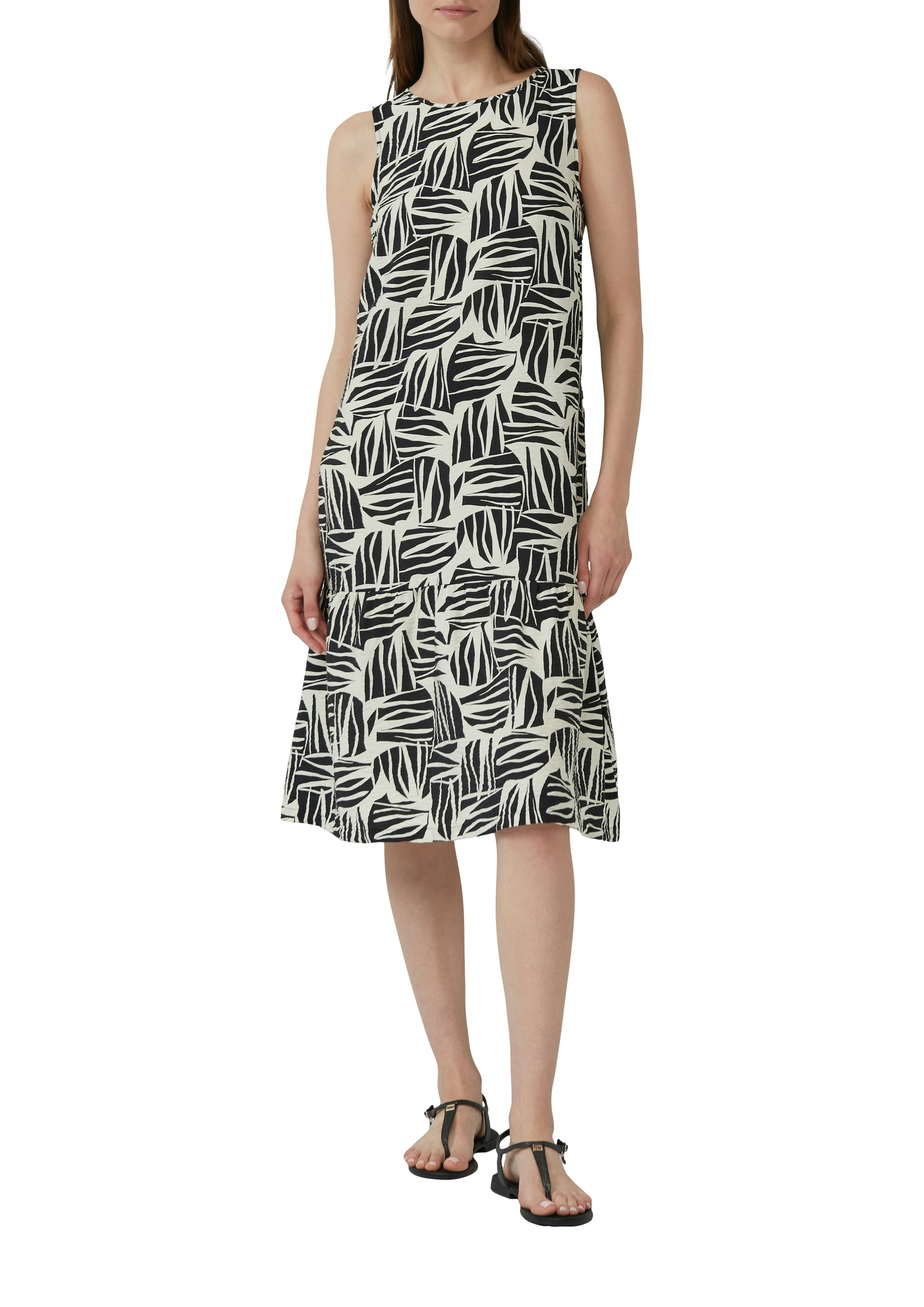s.Oliver Midikleid mit All-Over Print