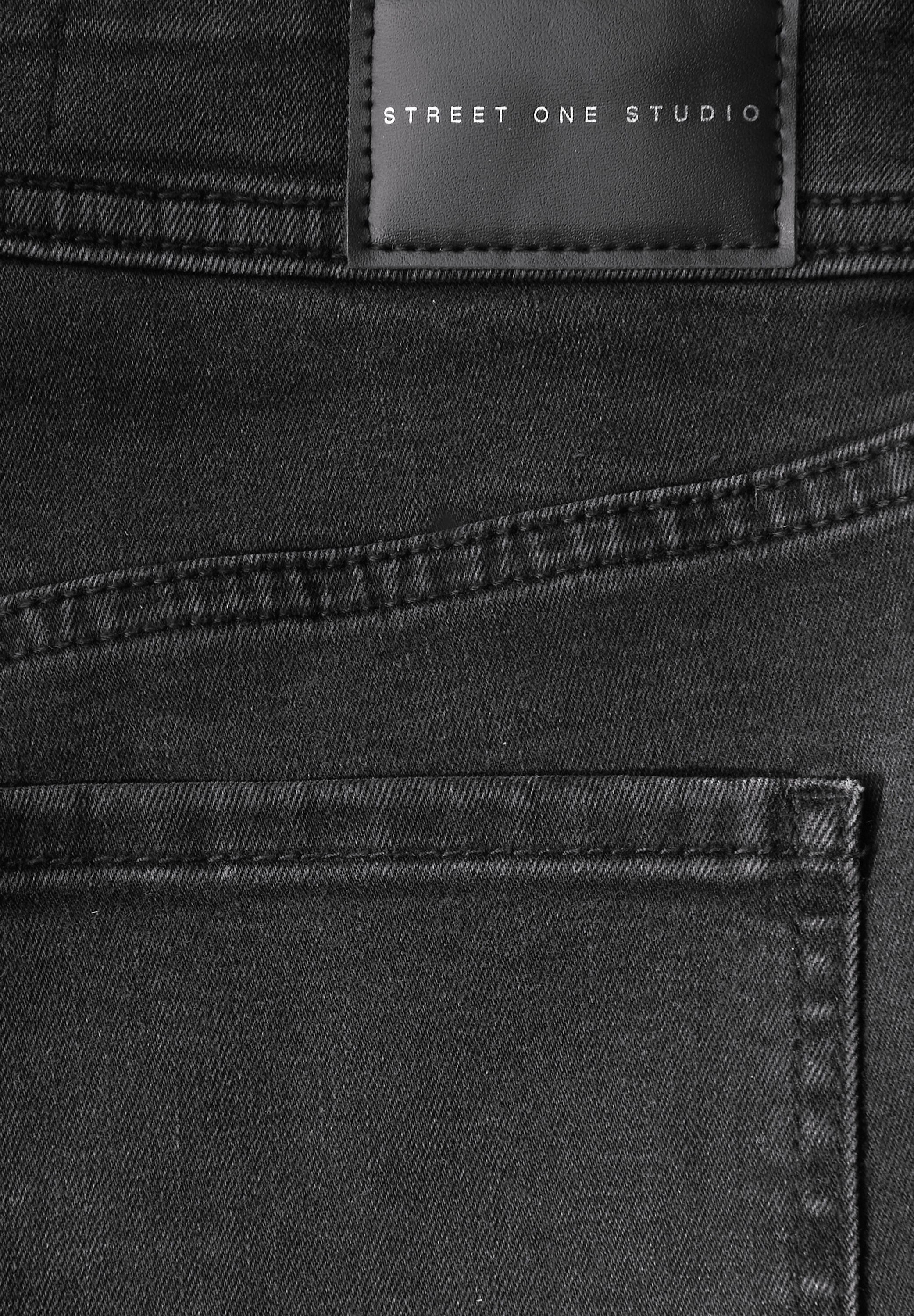 Thumbnail - STREET ONE STUDIO Comfort-fit-Jeans in dunkelblauer Waschung