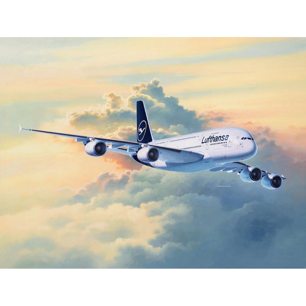 Revell® Modellbausatz »Airbus A380-800 Lufthansa - New Livery«, 1:144