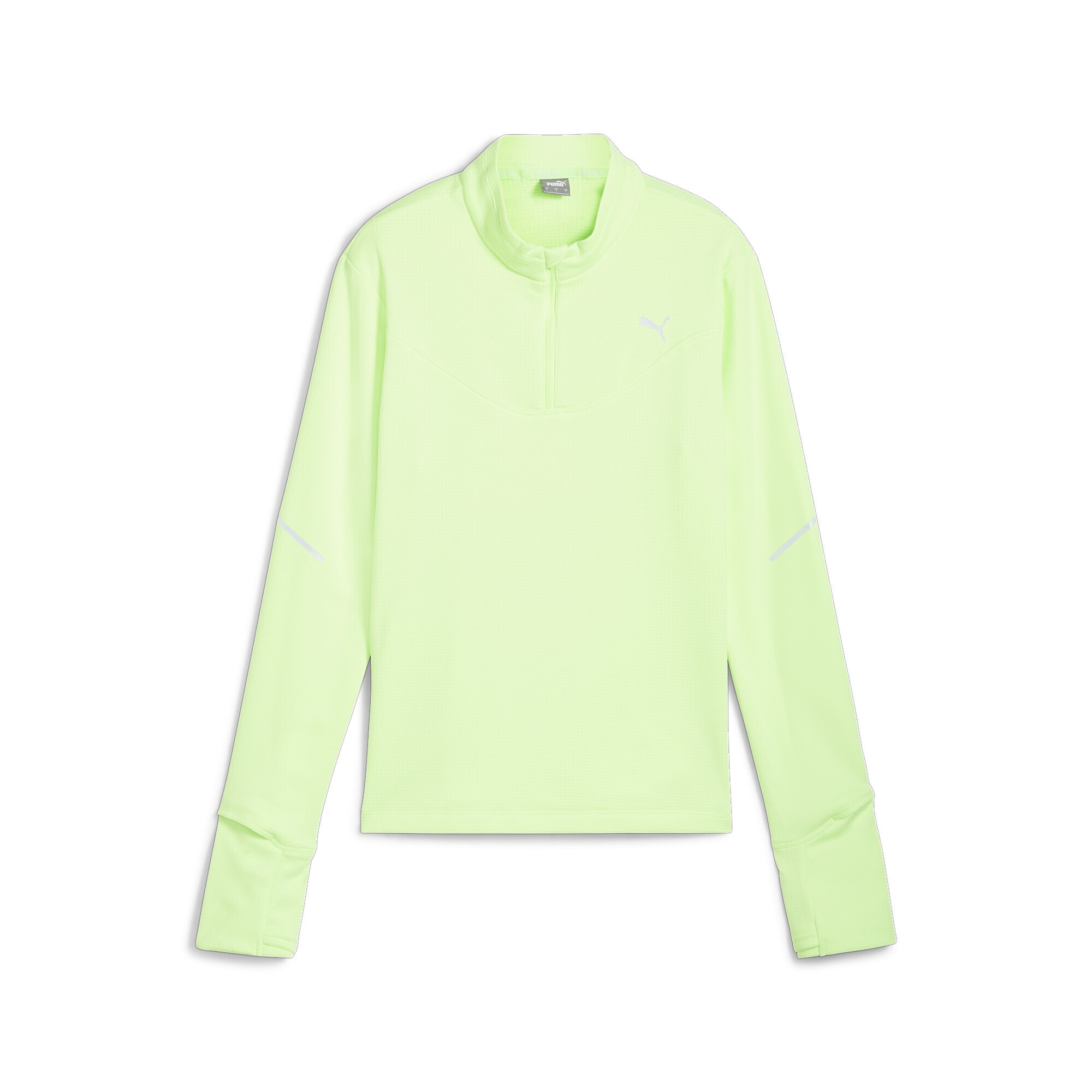 Laufshirt »PUMA RUN Grid Fleece-Top mit halbem Reißverschluss Damen«