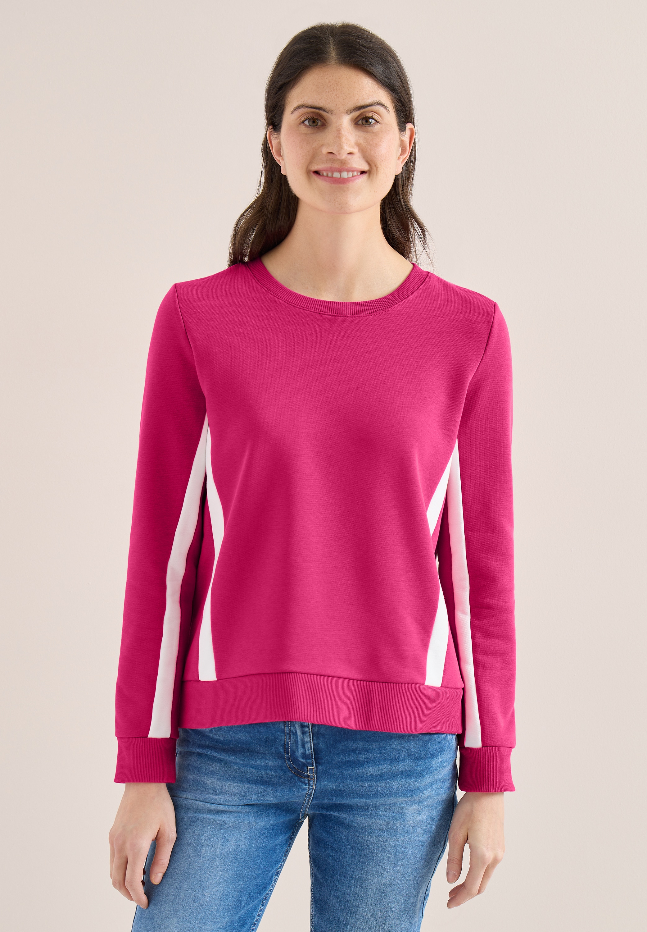Cecil Sweatshirt , im soften Baumwoll-Mix
