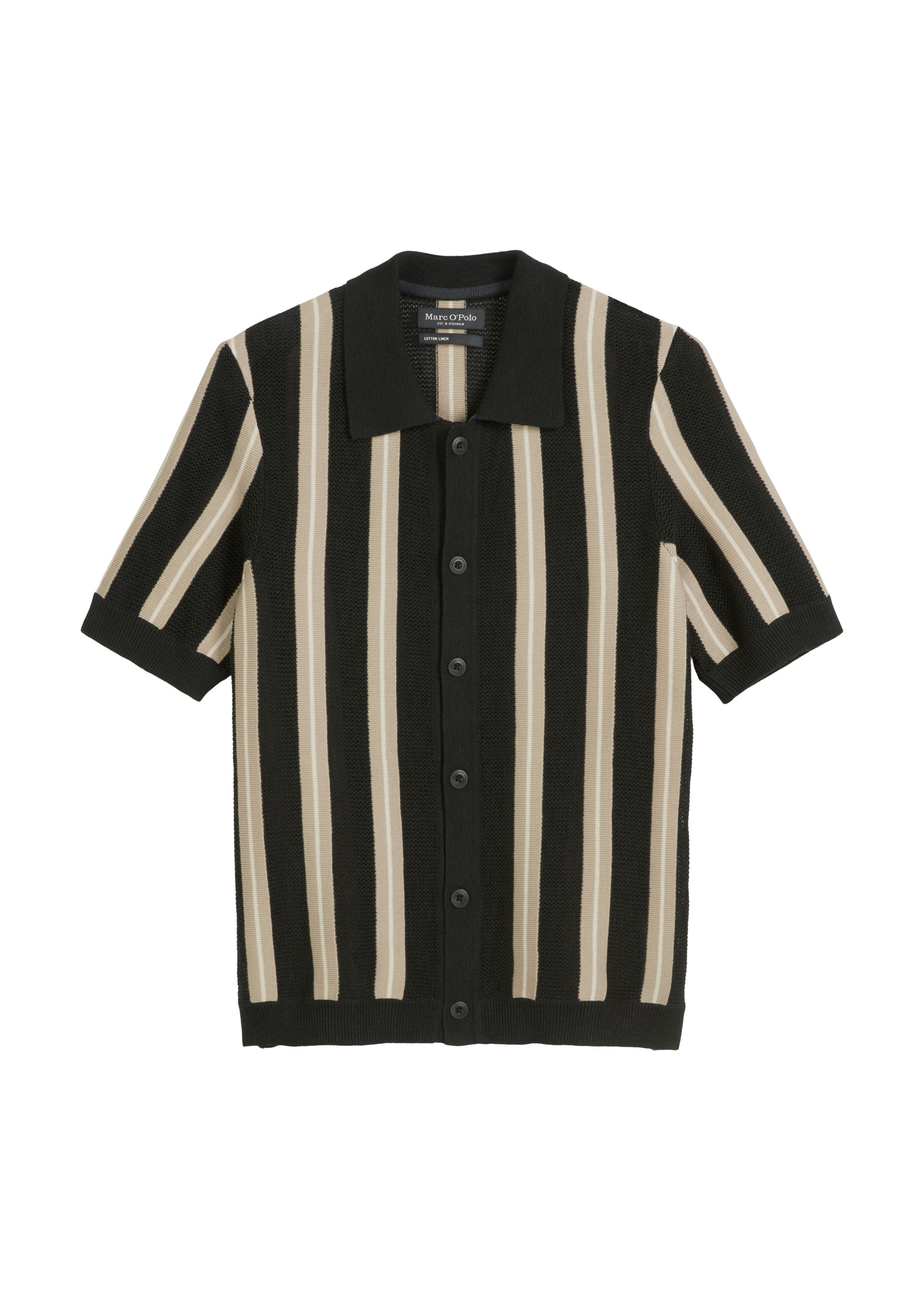 Marc O'Polo Cardigan »aus Bio-Baumwoll-Leinen-Mix«