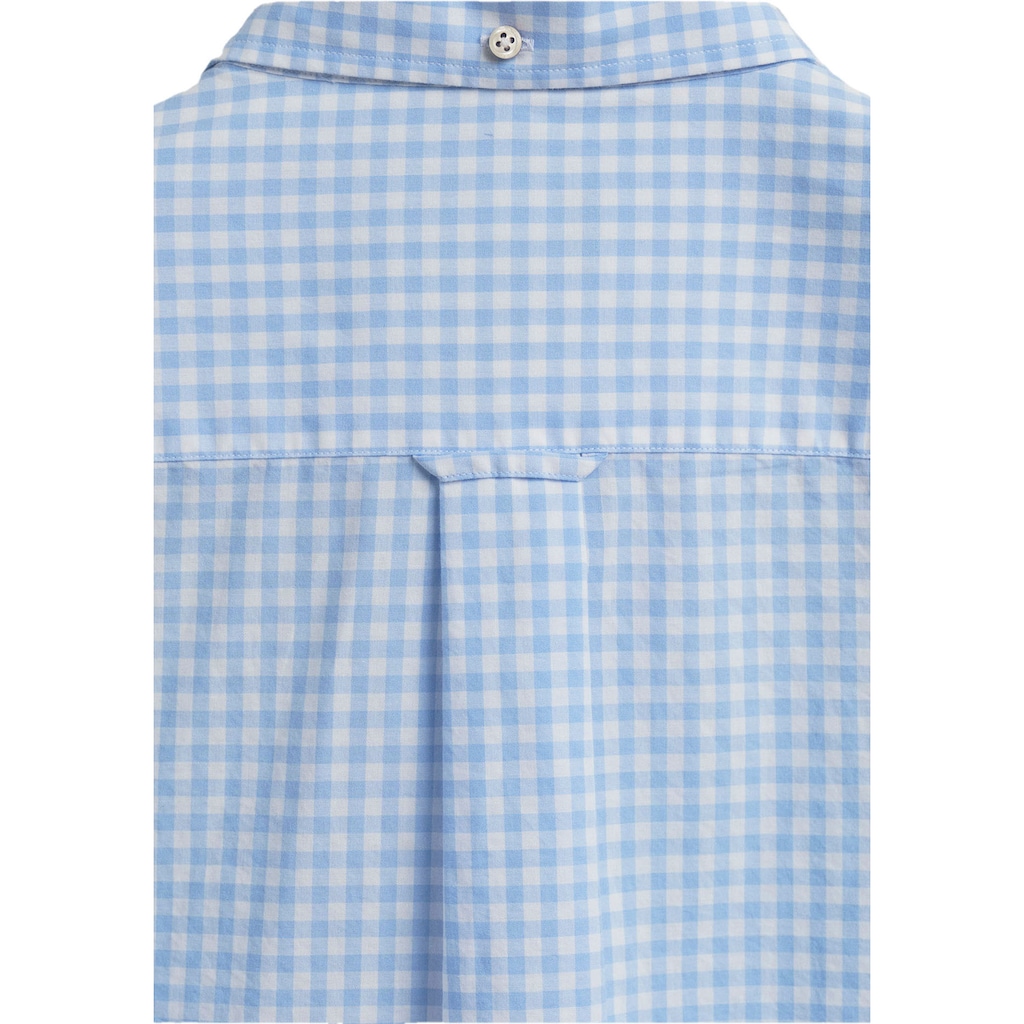 Gant Karohemd »Regular Fit Gingham Popeline Hemd strapazierfähig pflegeleicht kariert«