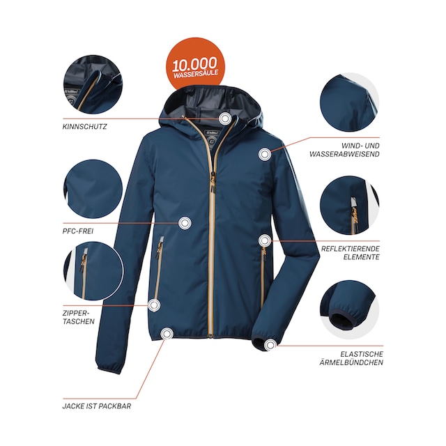 Killtec Outdoorjacke »KOS 230 BYS JCKT« auf Rechnung kaufen | BAUR