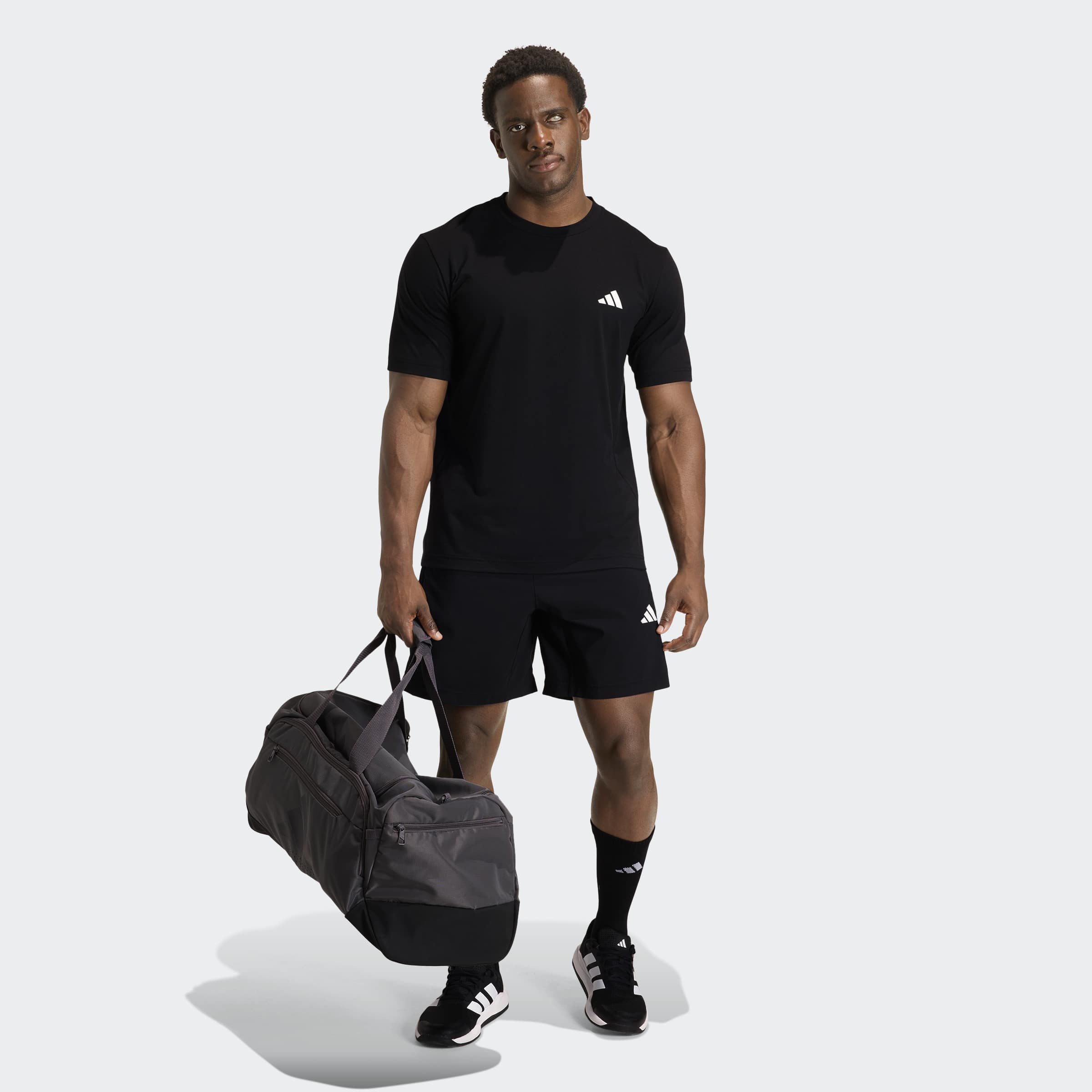 adidas Performance T-Shirt »WORKOUT ESSENTIALS FEELREADY« mit Rundhalsausschnitt, aus Polyester