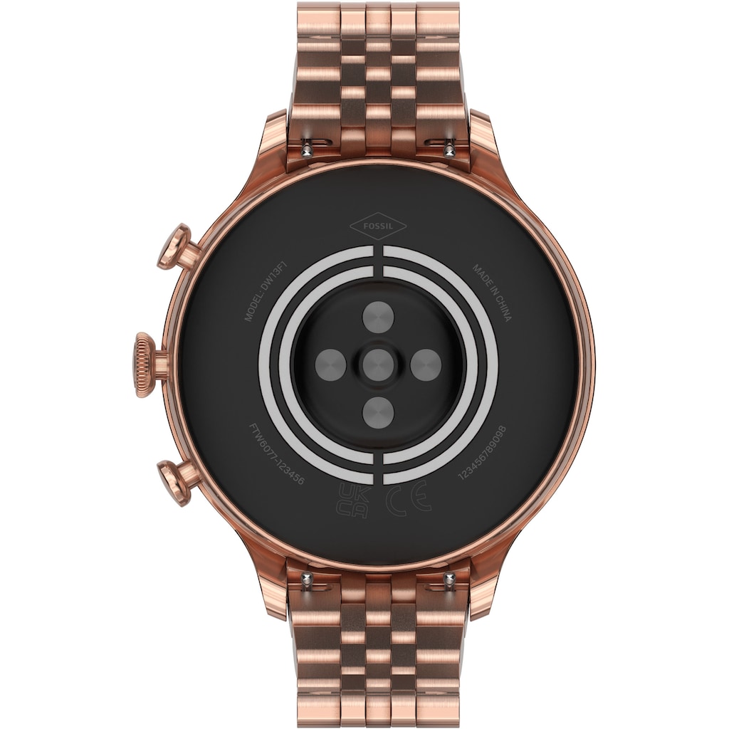 Fossil Smartwatches Smartwatch »GEN 6, FTW6077R«, (Wear OS by Google)